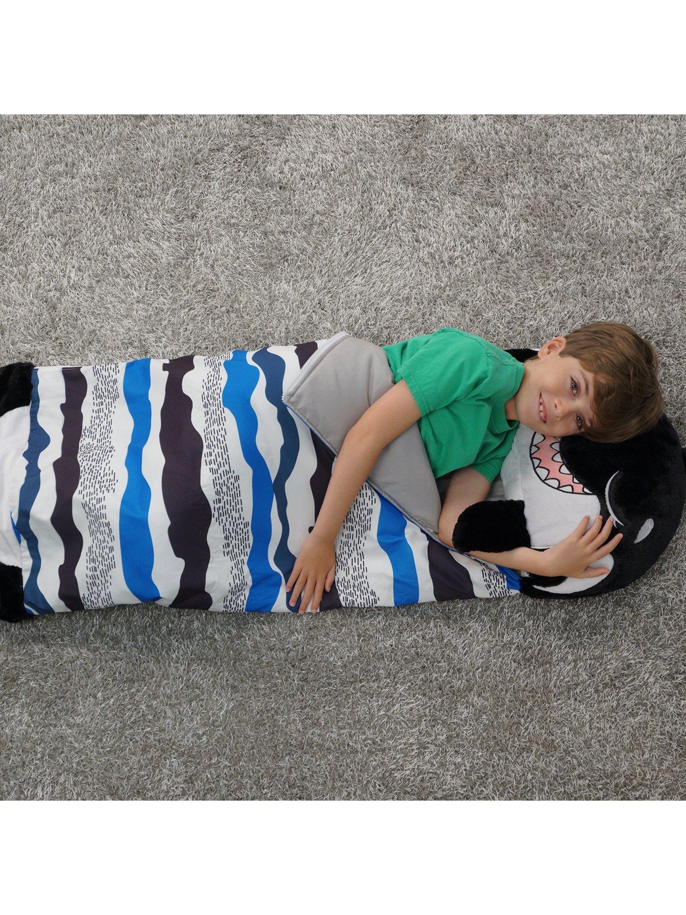 happy-nappers-black-shark-sleeping-bag--nbspmediumback