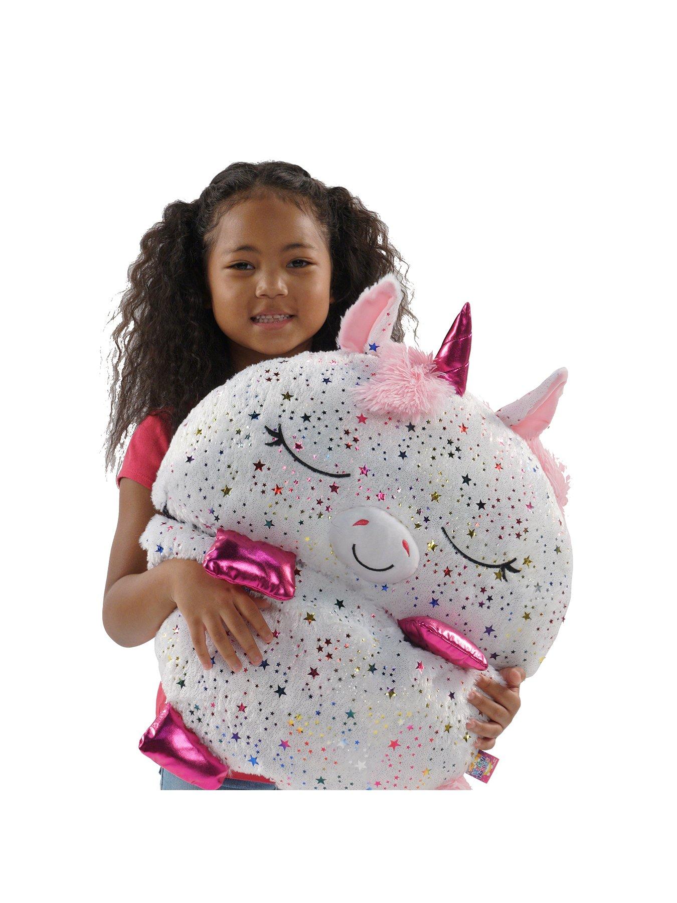 happy-nappers-shimmer-unicorn-sleeping-bag--nbspmediumoutfit