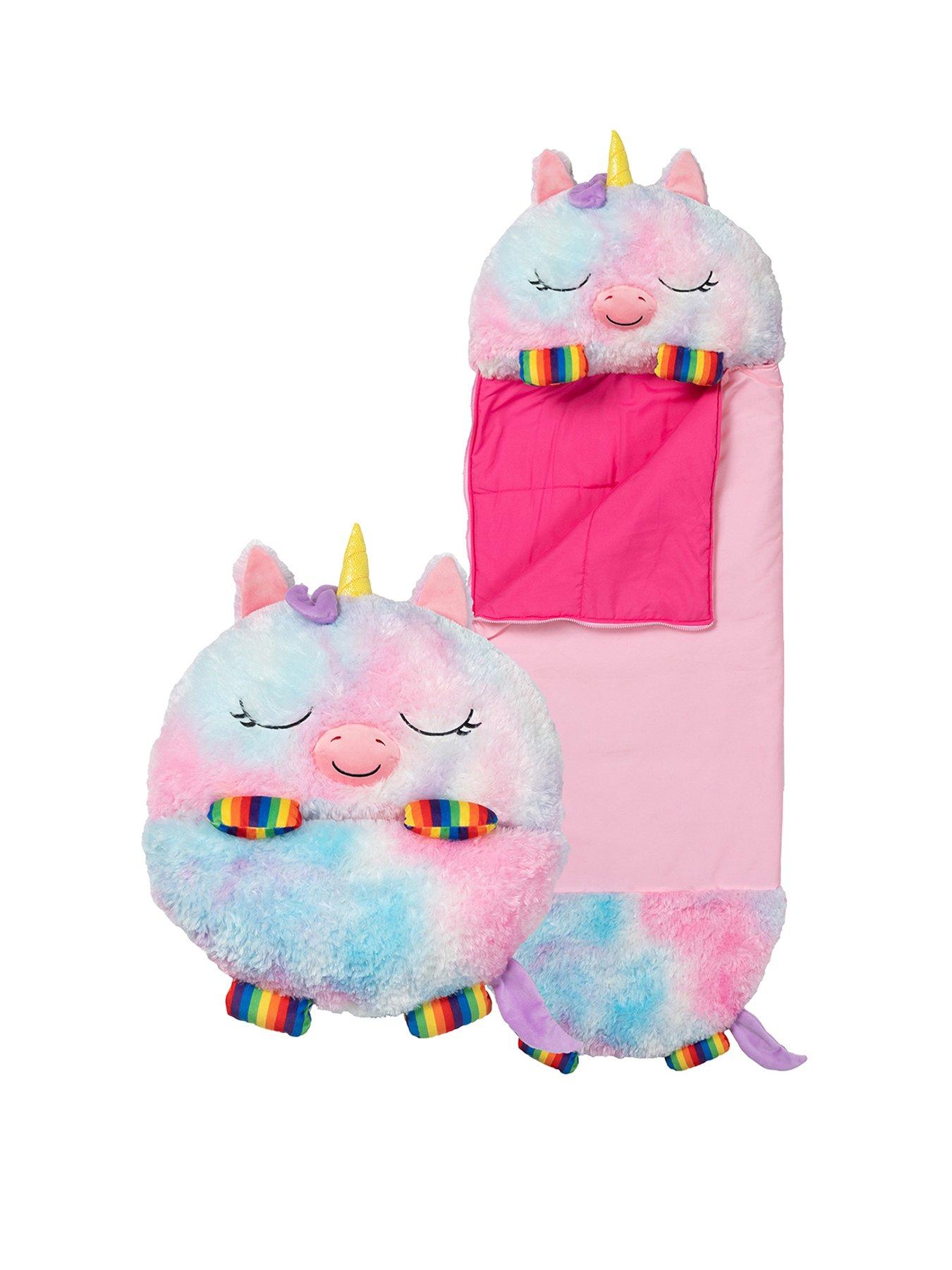 Happy Nappers Rainbow Unicorn Sleeping Bag - Medium