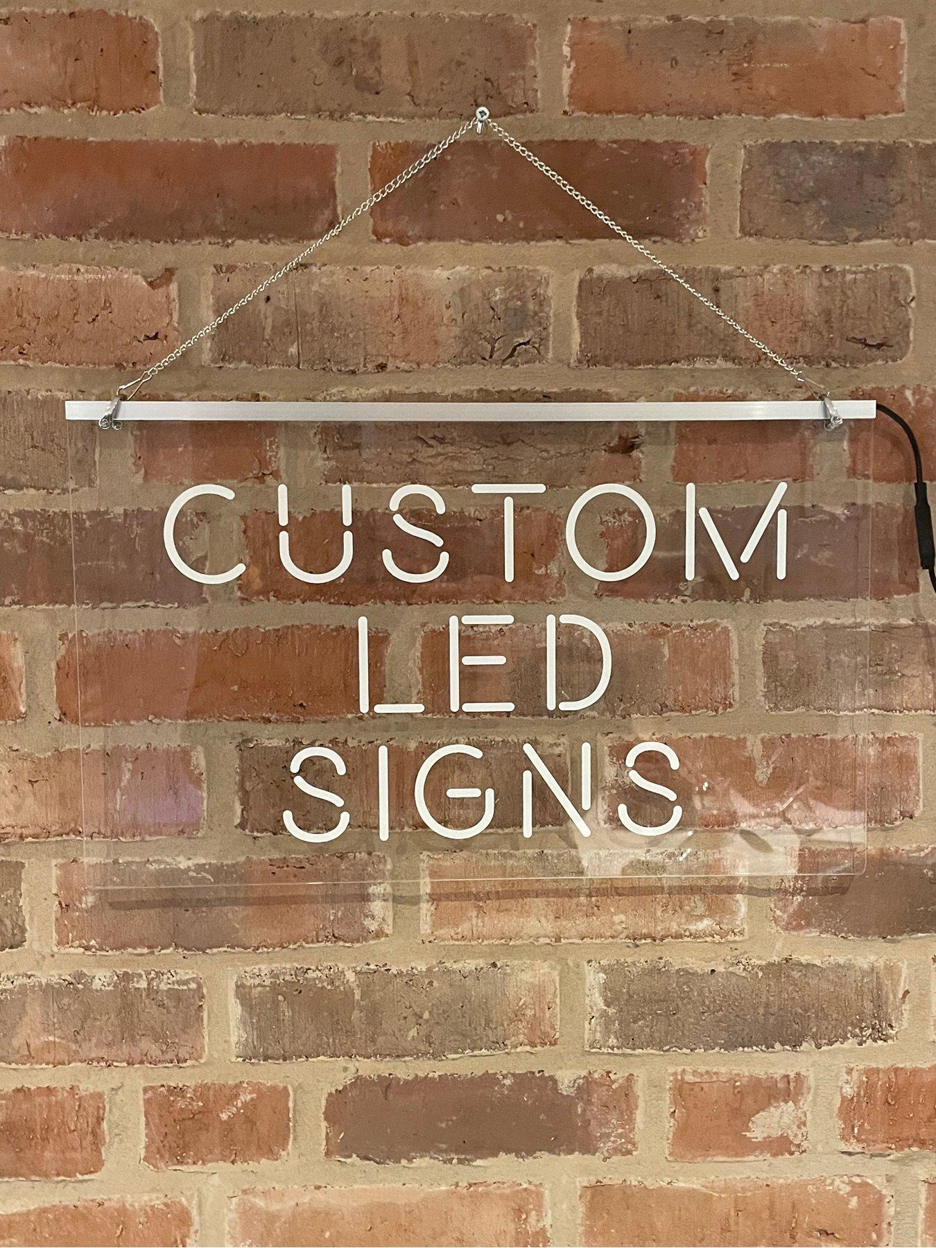 Image 5 of 8 of Love Abode Personalised LED Illuminated Custom Sign