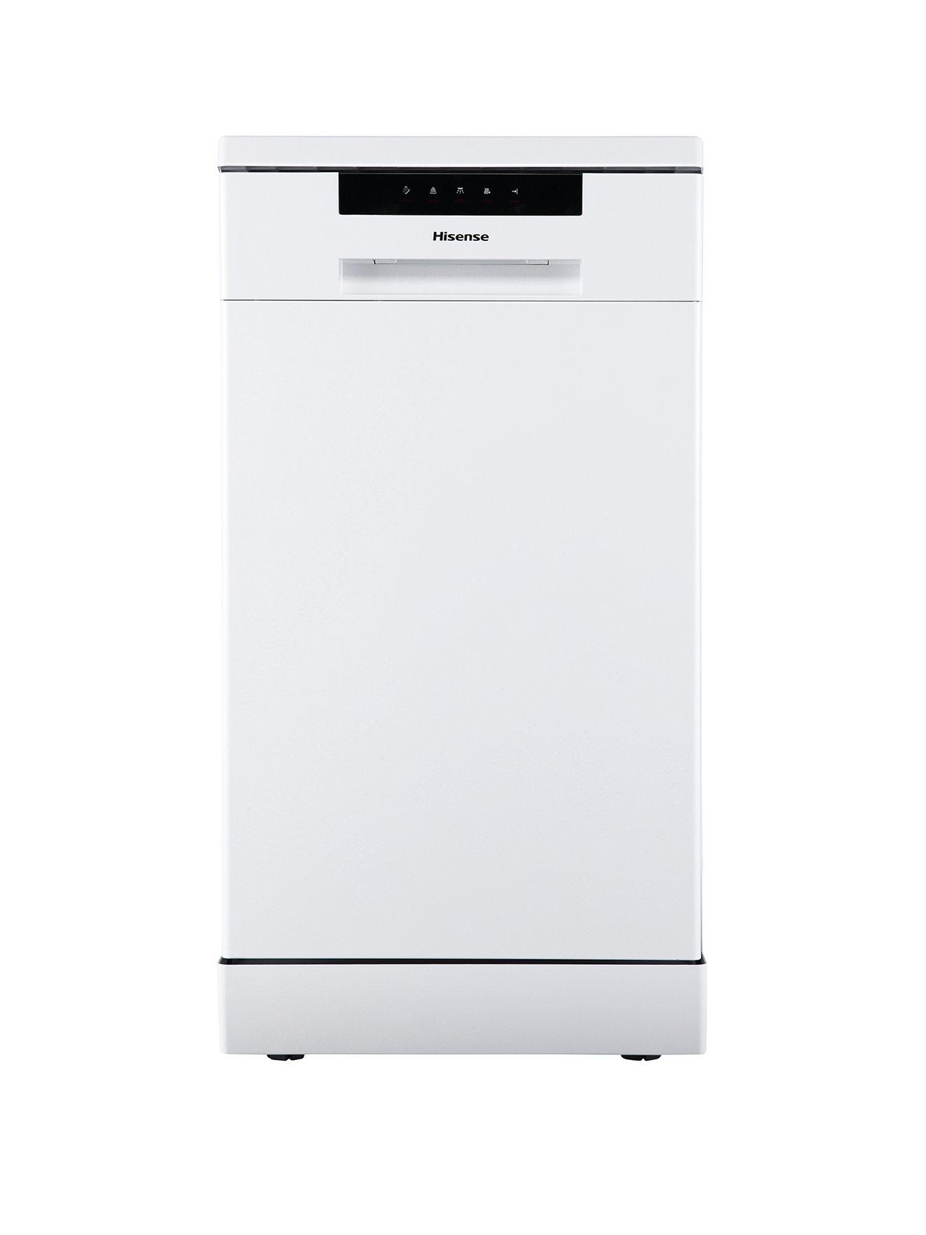 hisense-hs523e15wuk-slimline-30-minute-quick-wash-10-place-dishwasher-white