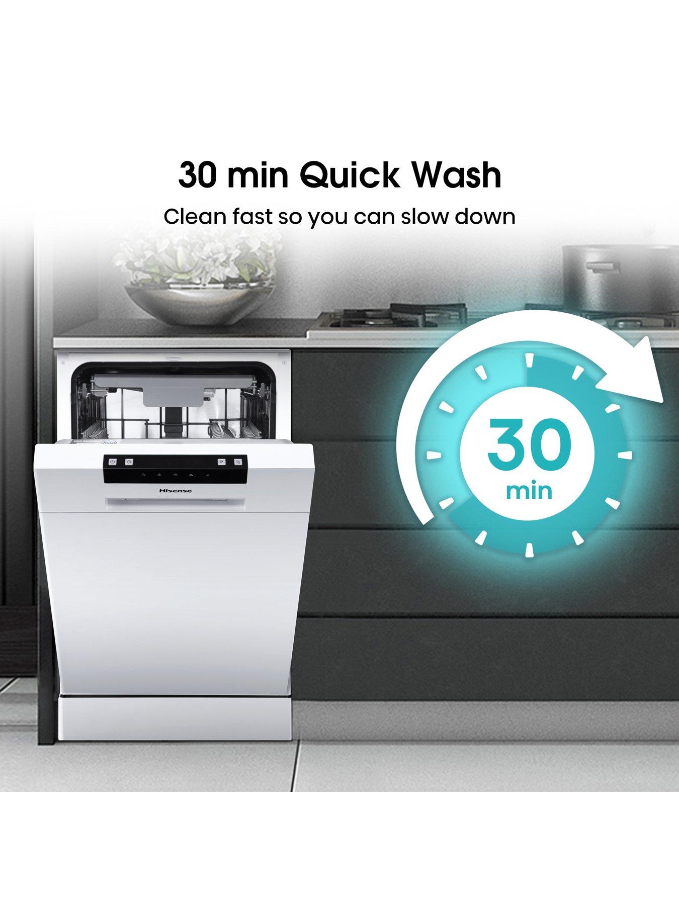 hisense-hs523e15wuk-slimline-30-minute-quick-wash-10-place-dishwasher-whiteoutfit