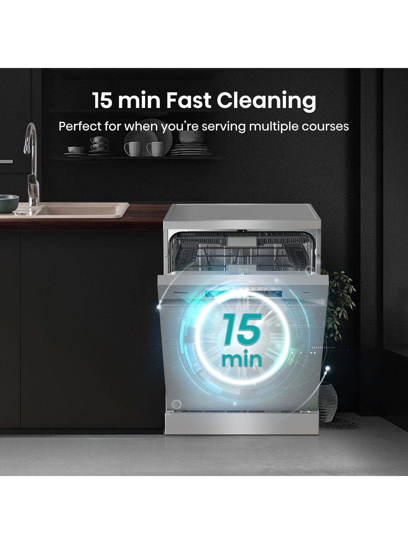 hisense-hs693c60xaduk-freestanding-16-place-dishwasher-with-wifinbspamp-auto-dose-silverback