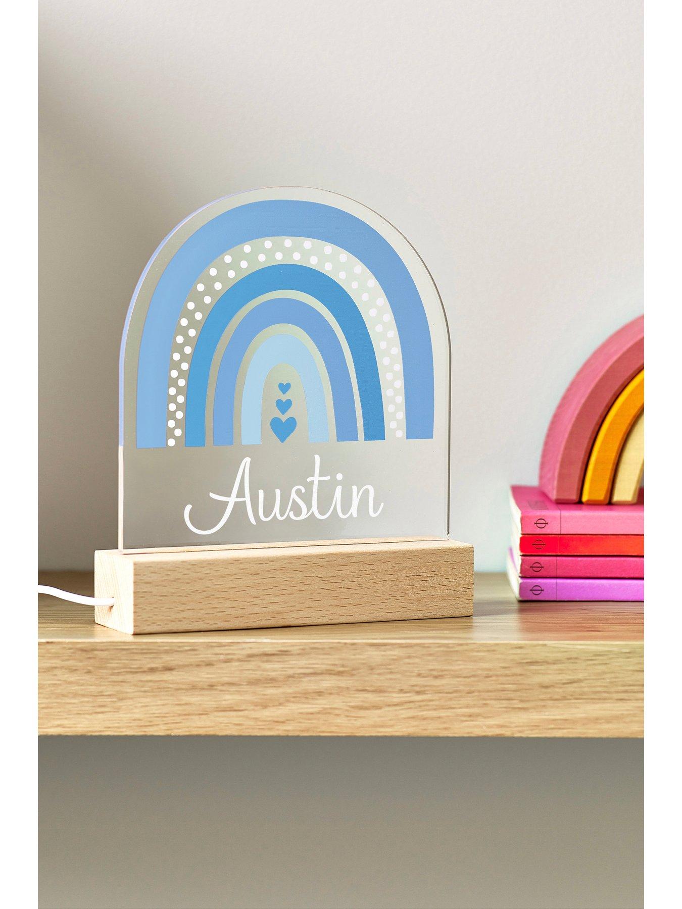 love-abode-personalised-rainbow-led-night-lightstillFront