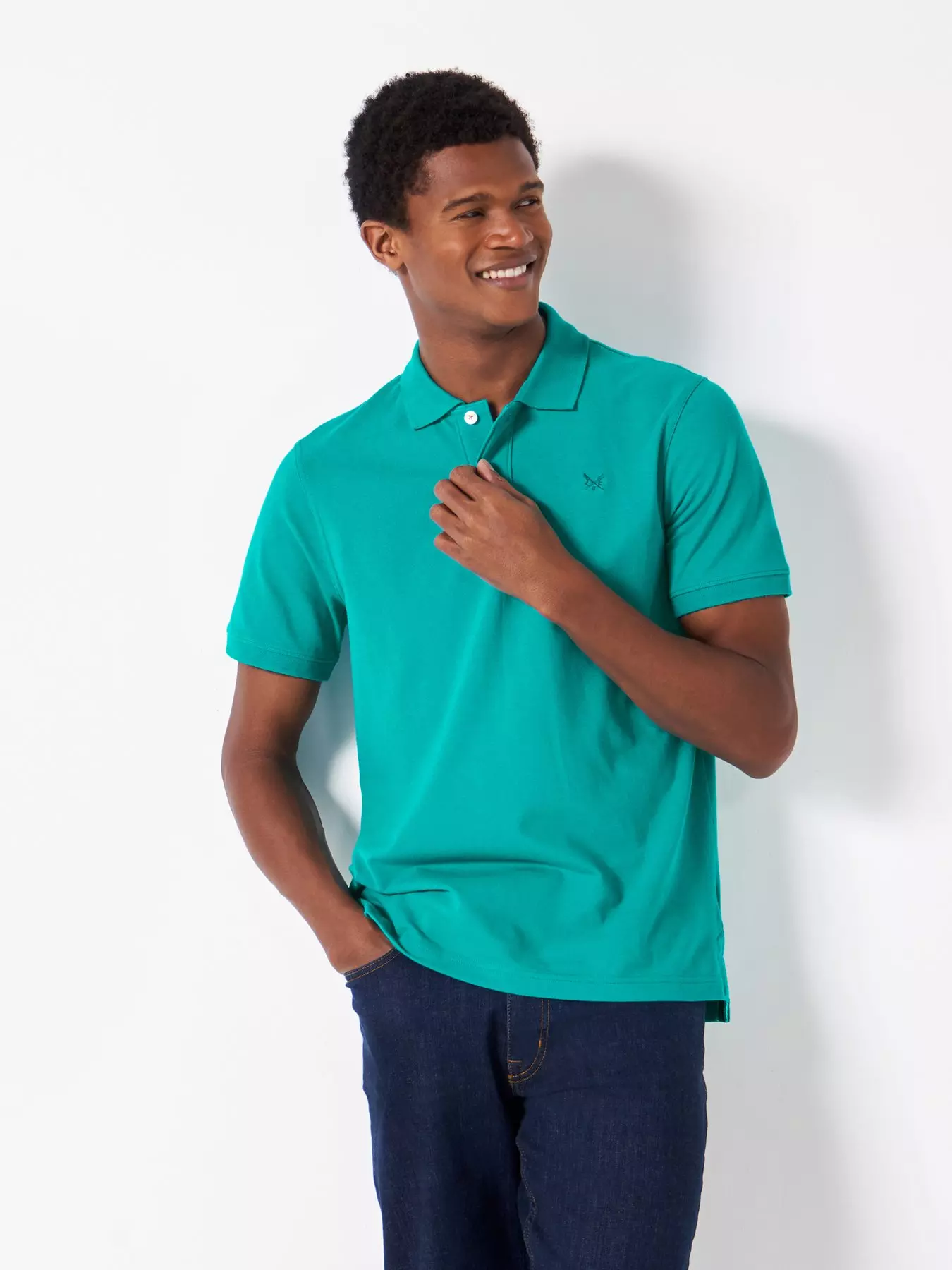 Superdry Classic Short Sleeve Pique Polo Shirt T-Shirt Tee Mint Green XL  Vintage