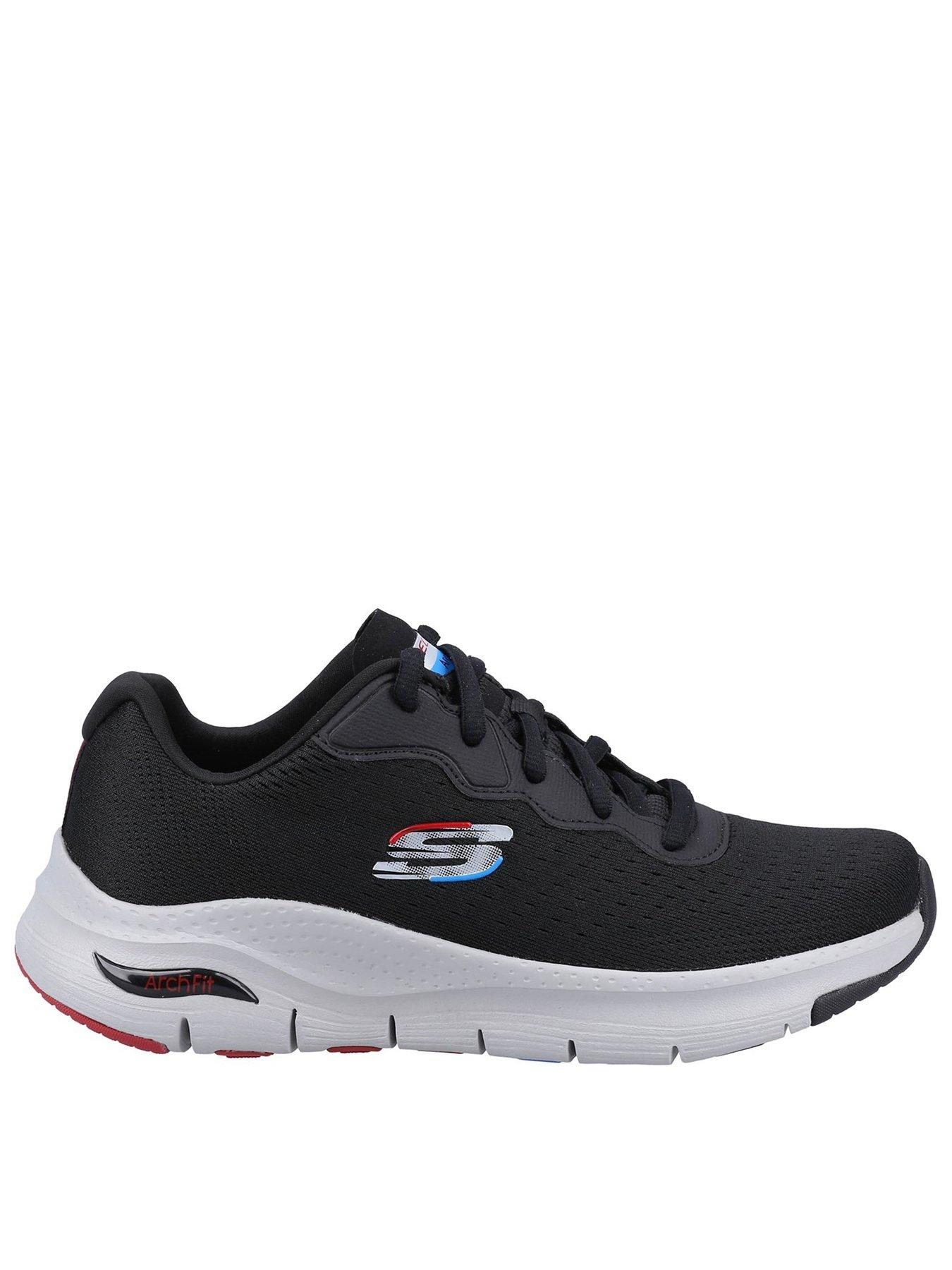 Skechers Air-cooled Arch Fit Vegan Trainer - White | Very Ireland