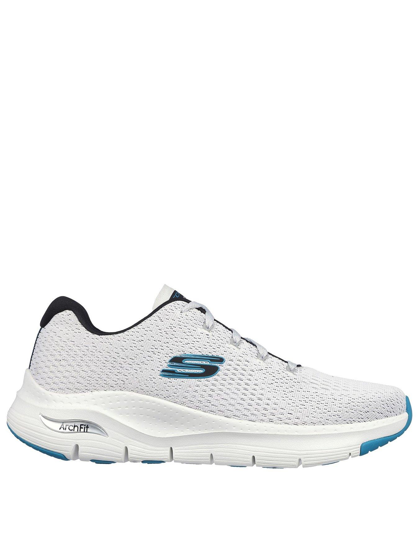 Skechers air 2025 cooled white