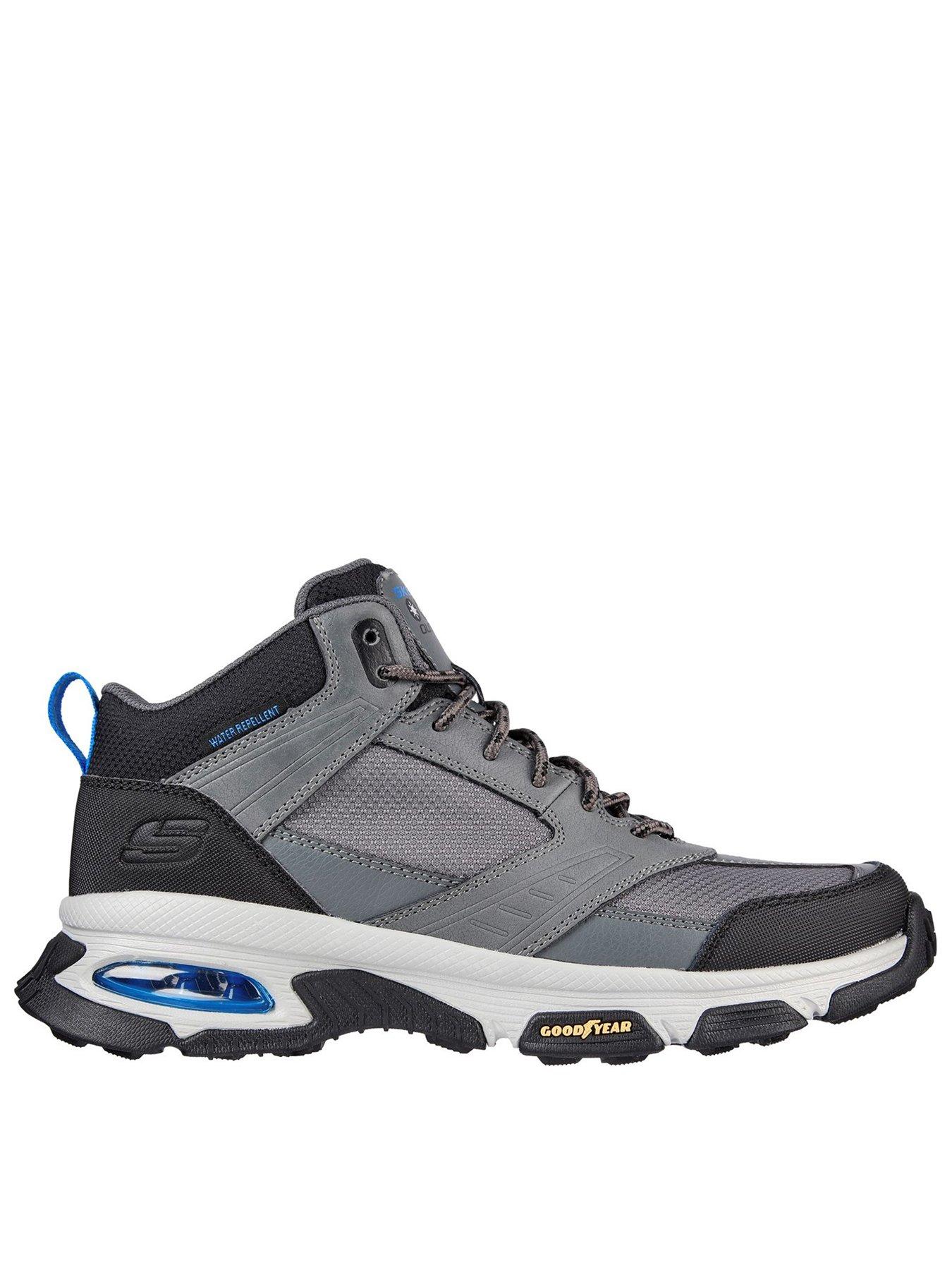 Skechers Skech-Air Envoy Bulldozer Goodyear Shoe - Dark Grey