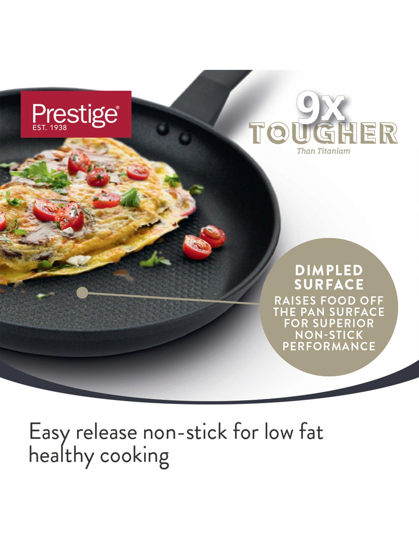 Image 3 of 6 of Prestige 9x tougher Easy Release Non Stick Induction 6 Piece Saucepan, Frying pan and Stock pot 6 piece set