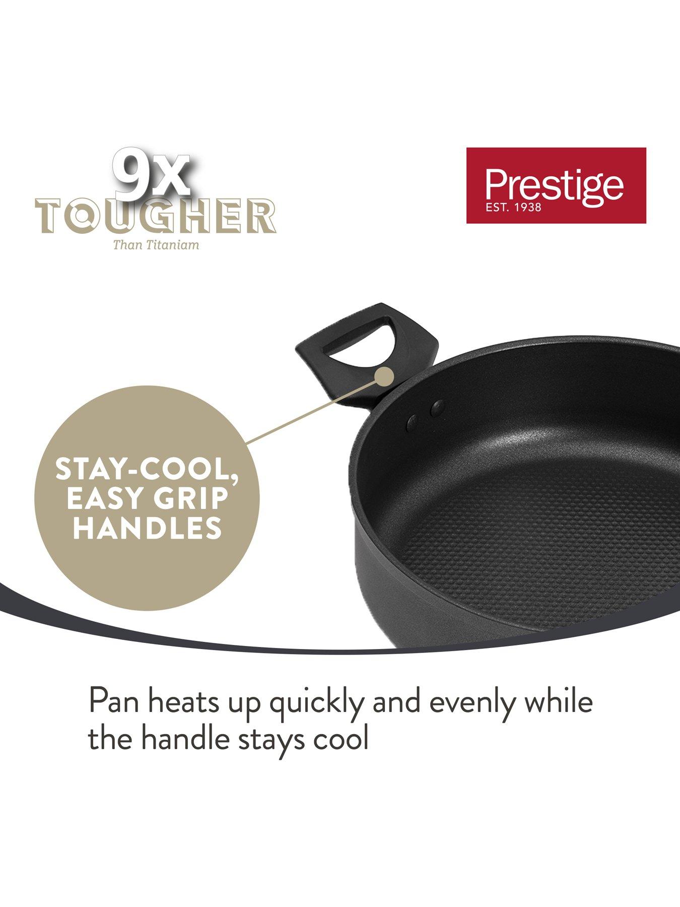 Image 5 of 6 of Prestige 9x tougher Easy Release Non Stick Induction 6 Piece Saucepan, Frying pan and Stock pot 6 piece set