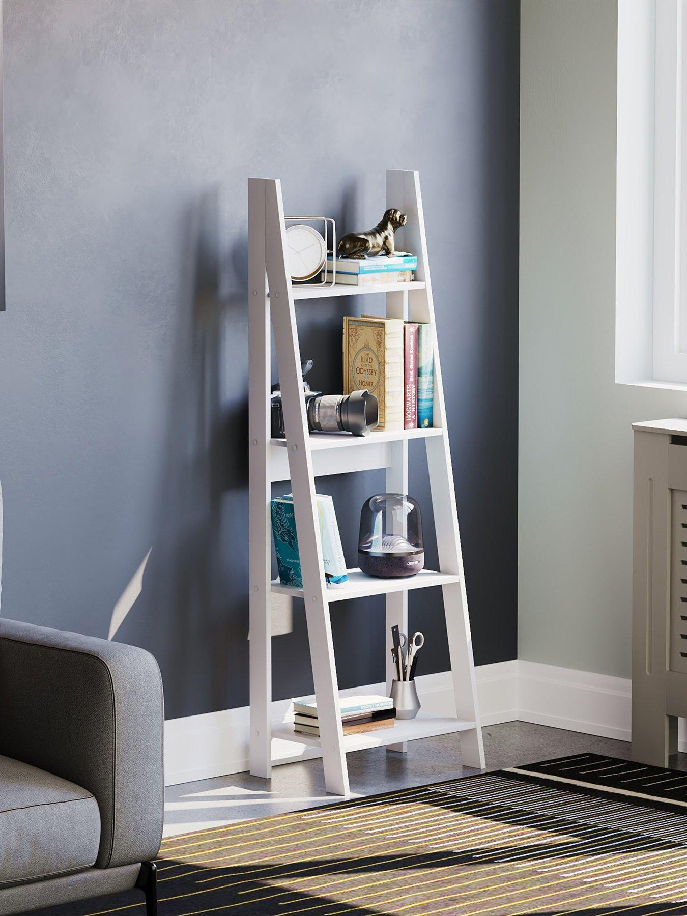 Image of Vida Designs Bristol 4 Tier Step Ladder Bookcase
