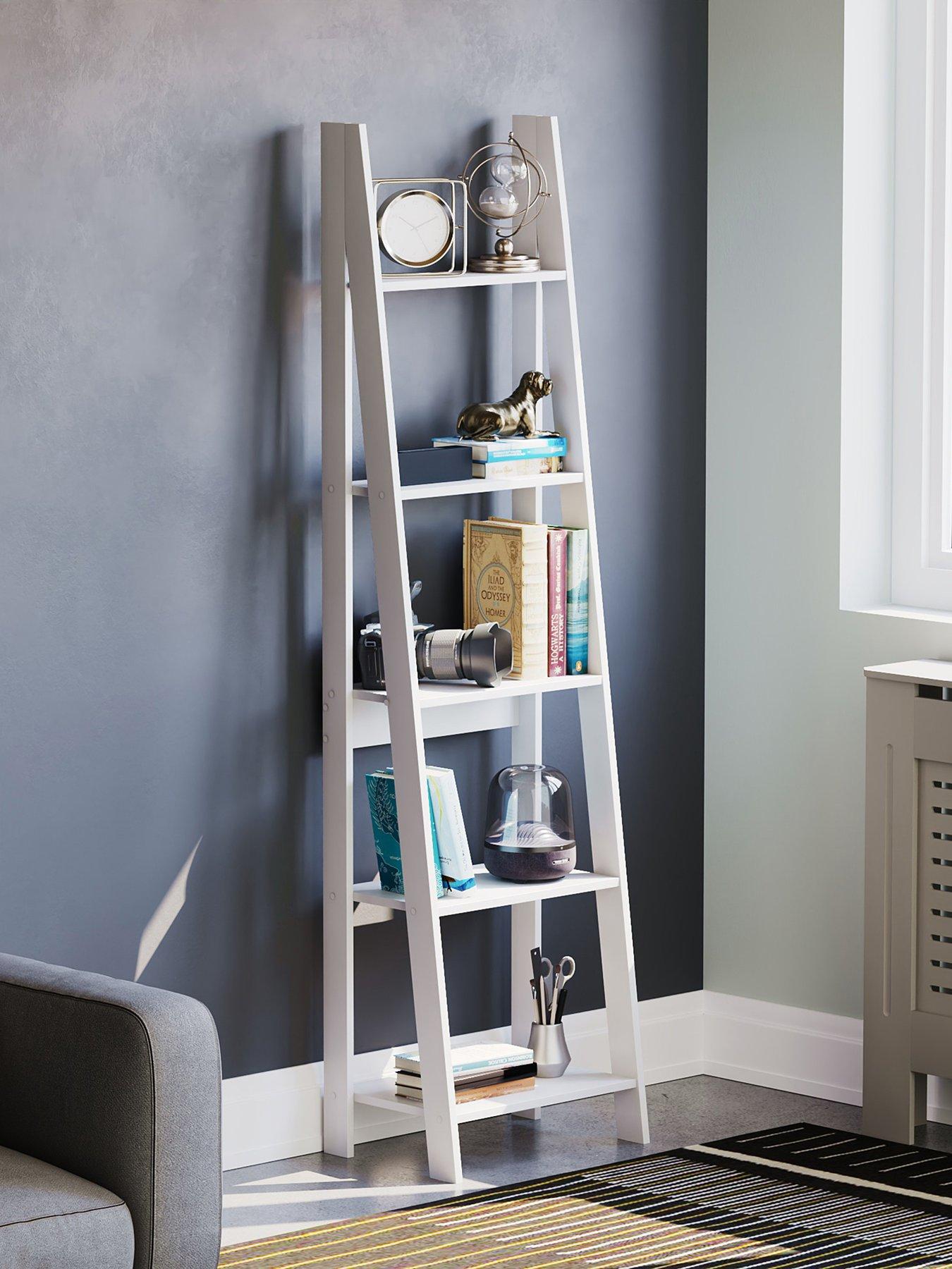 Image of Vida Designs Bristol 5 Tier Step Ladder Bookcase