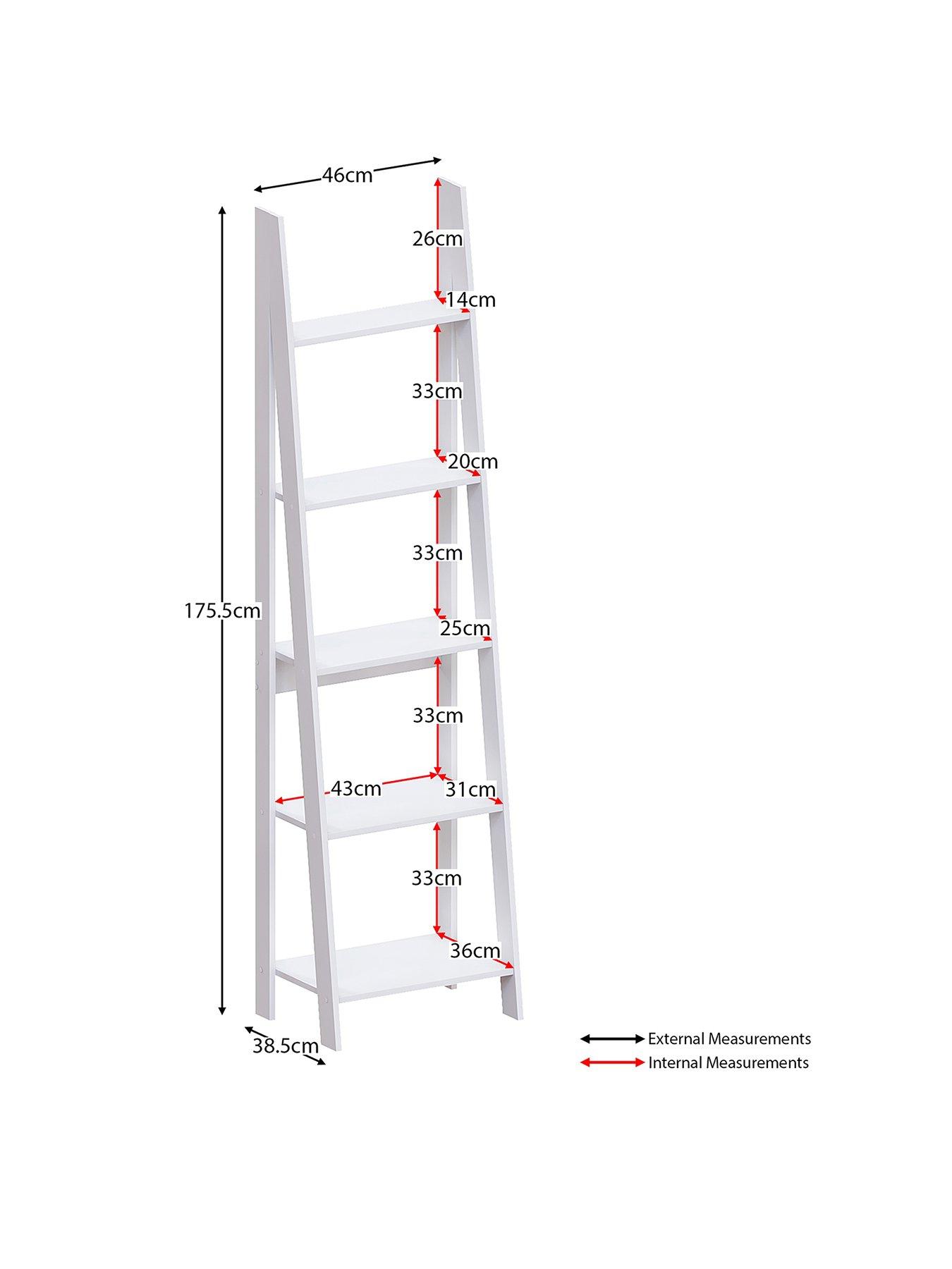 vida-designs-bristol-5-tier-step-ladder-bookcasestillFront