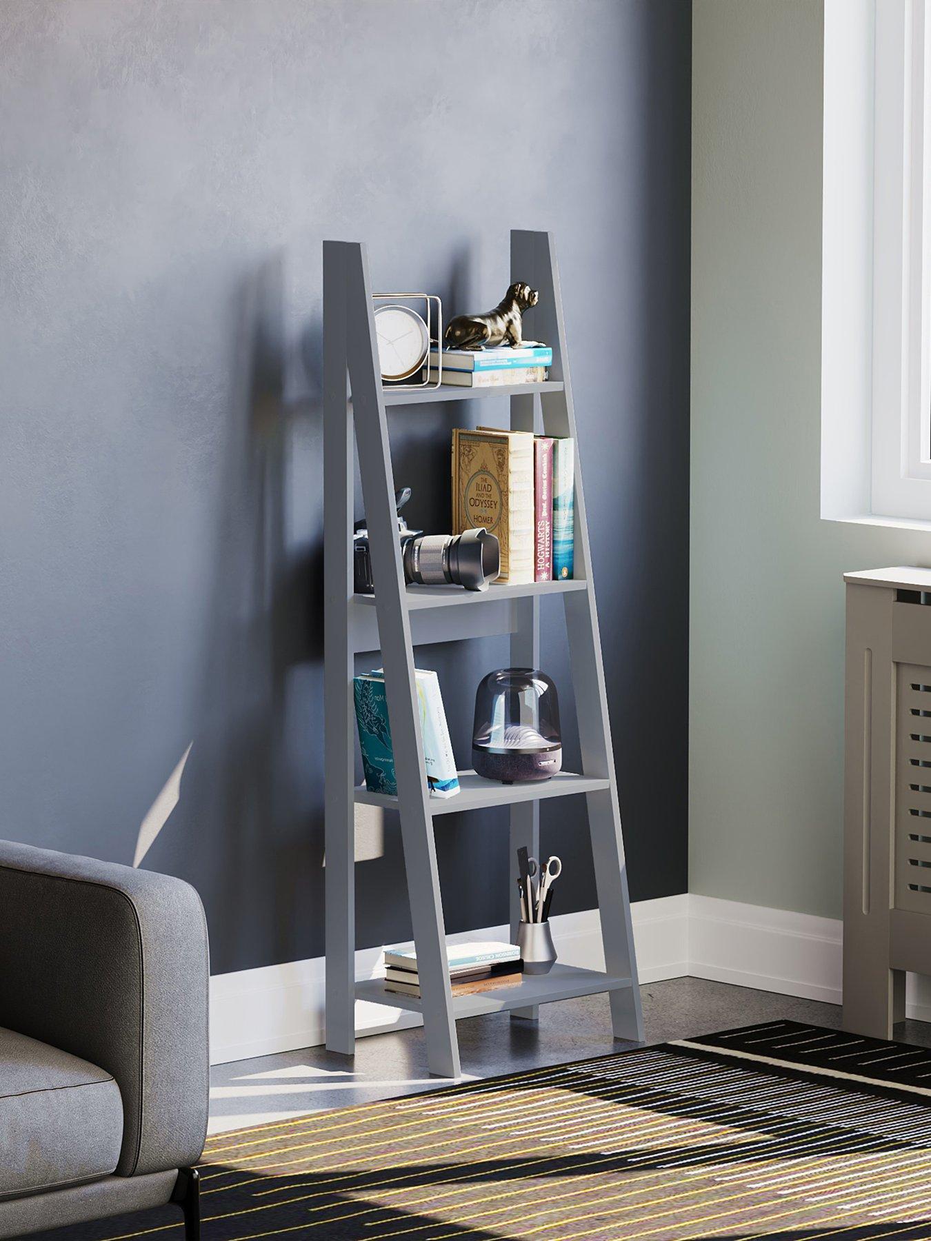 undefined Bristol 4 Tier Step Ladder Bookcase