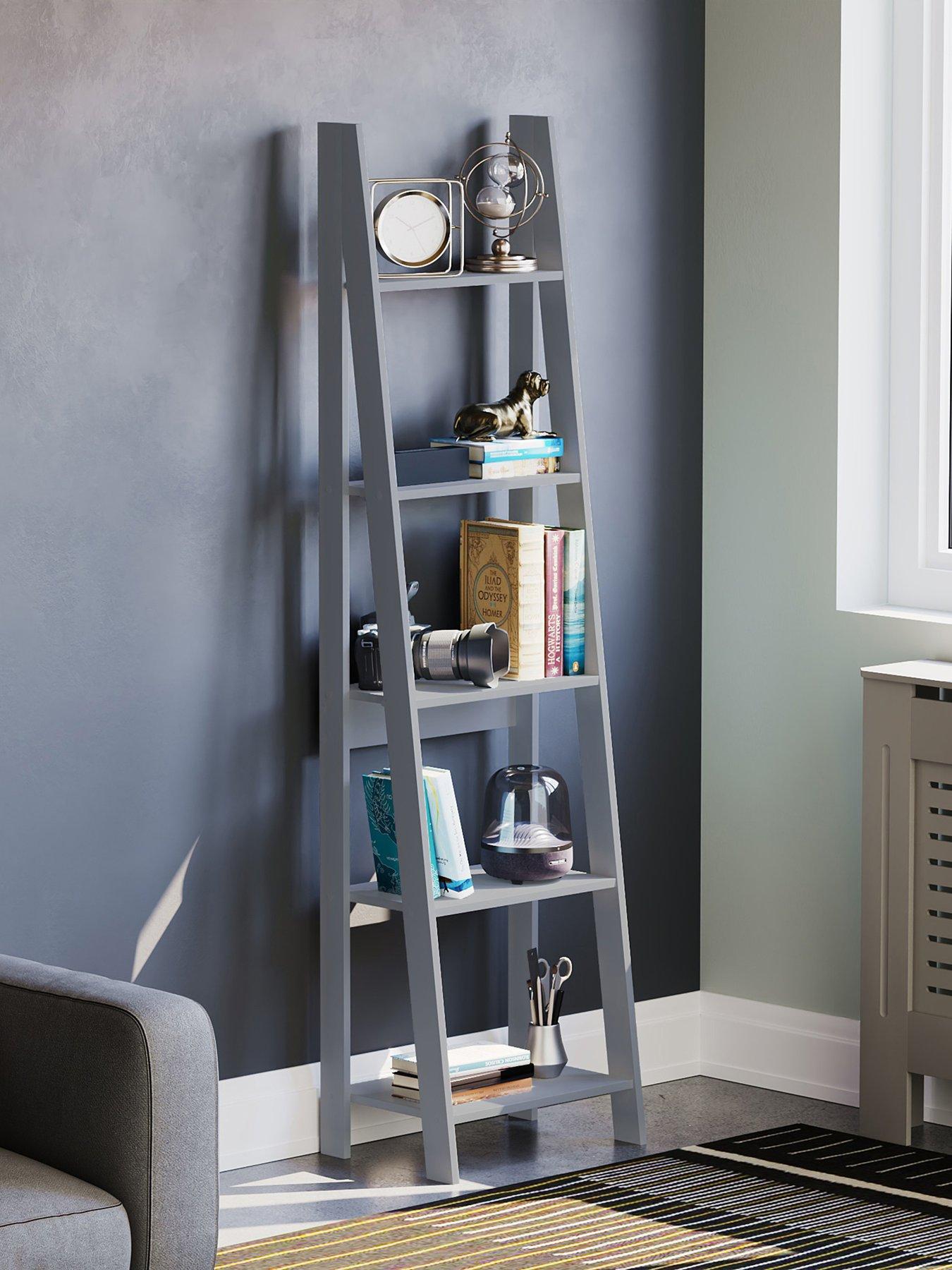 Image of Vida Designs Bristol 5 Tier Step Ladder Bookcase