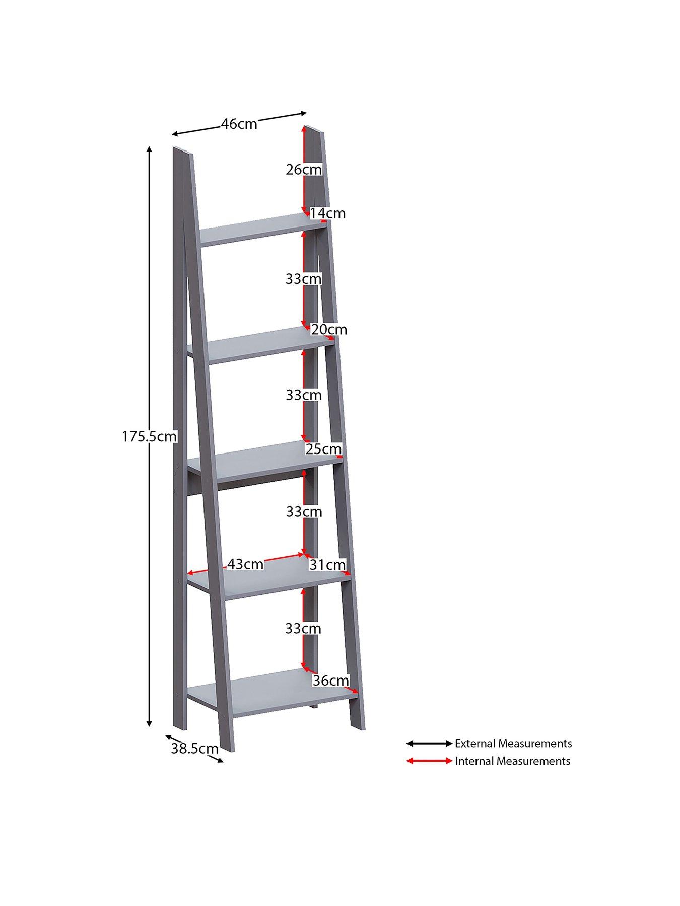 vida-designs-bristol-5-tier-step-ladder-bookcasestillFront