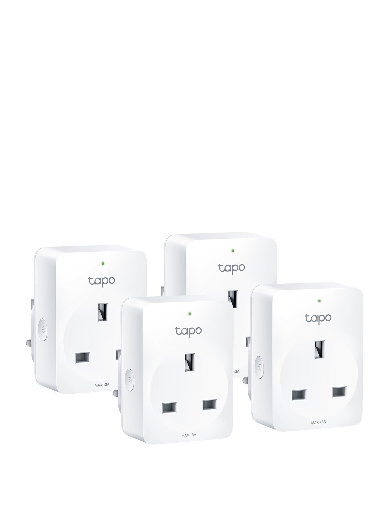 Image 1 of 7 of TP Link Tapo P110 Smart Socket with Energy Monitoring (4-Pack)