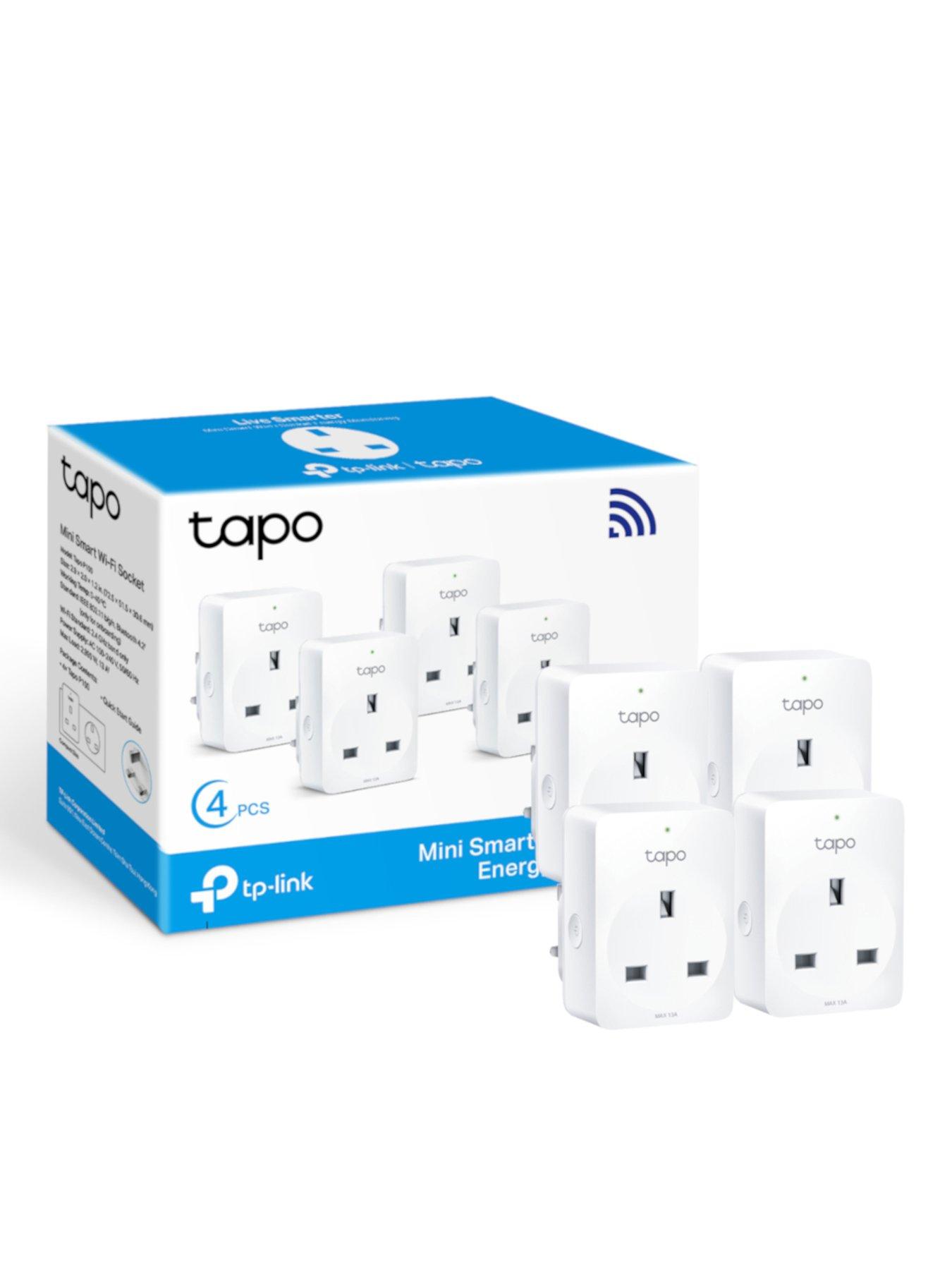 Image 2 of 7 of TP Link Tapo P110 Smart Socket with Energy Monitoring (4-Pack)
