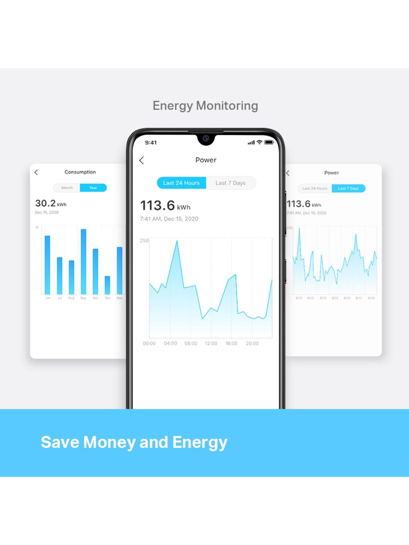 Image 5 of 7 of TP Link Tapo P110 Smart Socket with Energy Monitoring (4-Pack)