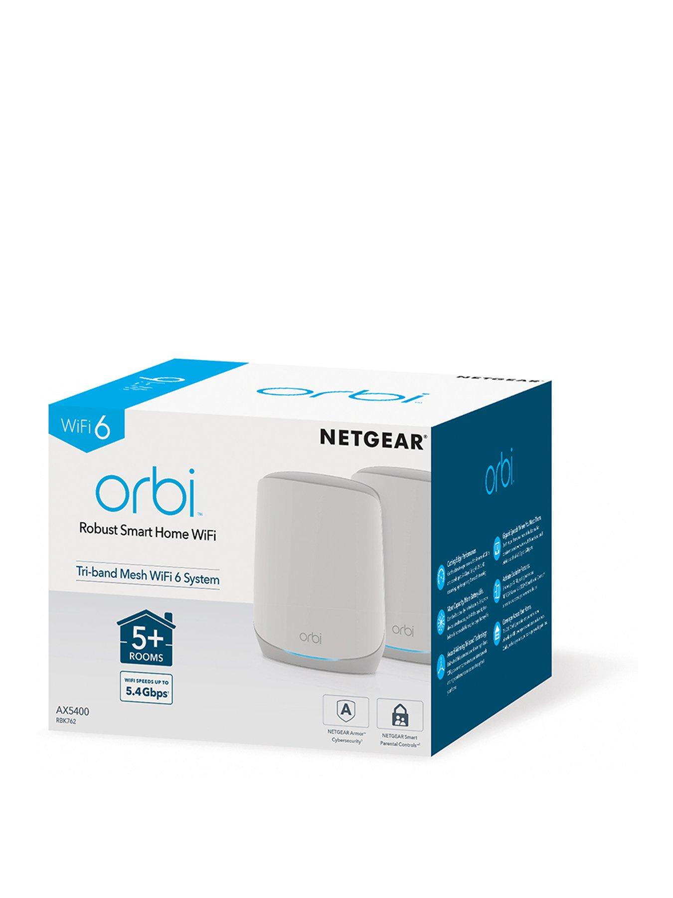 Routeur Wifi NETGEAR ORBI RBK762S Mesh WiFi 6 AX5400