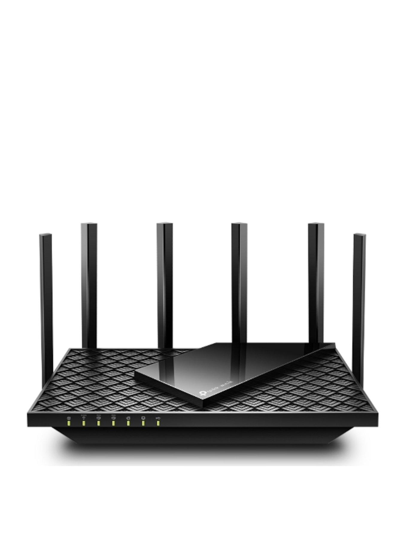 Image 1 of 4 of TP Link Archer AXE75 AX5400 Wi-Fi 6E Tri-Band Gigabit Router (for cable)