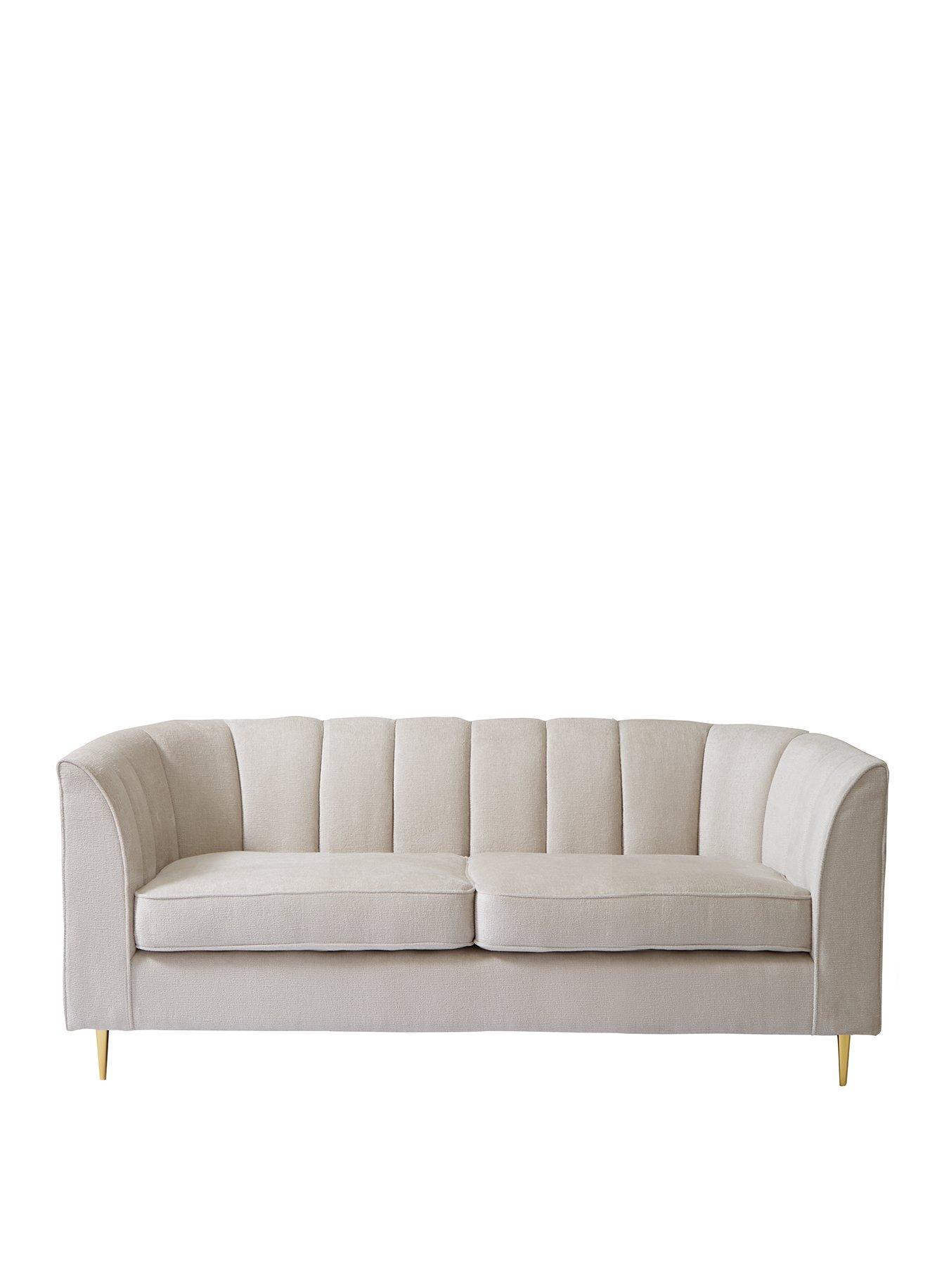 Image 2 of 6 of The Very Collection Guild Fabric&nbsp;2 Seater Sofa - Ivory