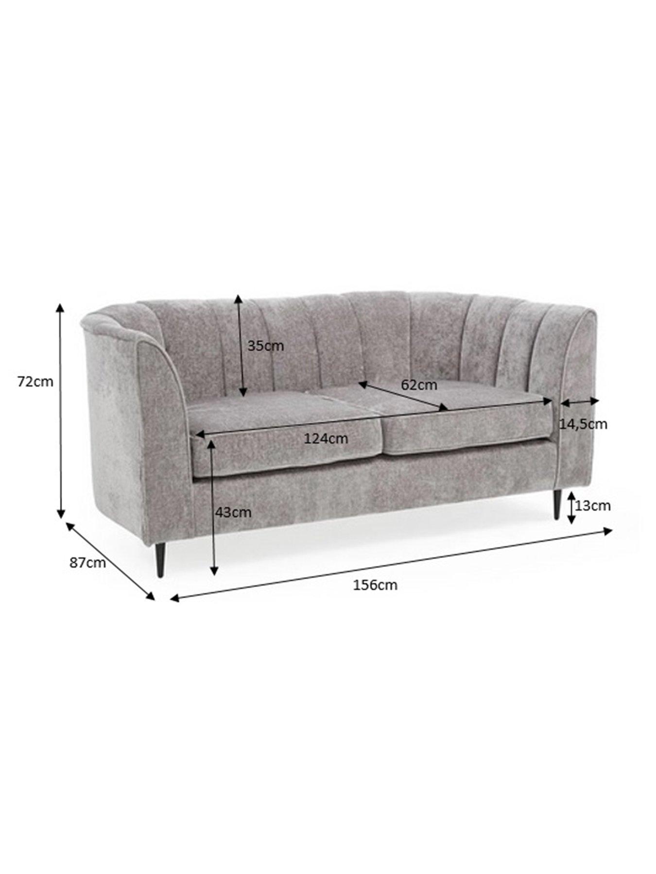 Image 6 of 6 of The Very Collection Guild Fabric&nbsp;2 Seater Sofa - Ivory