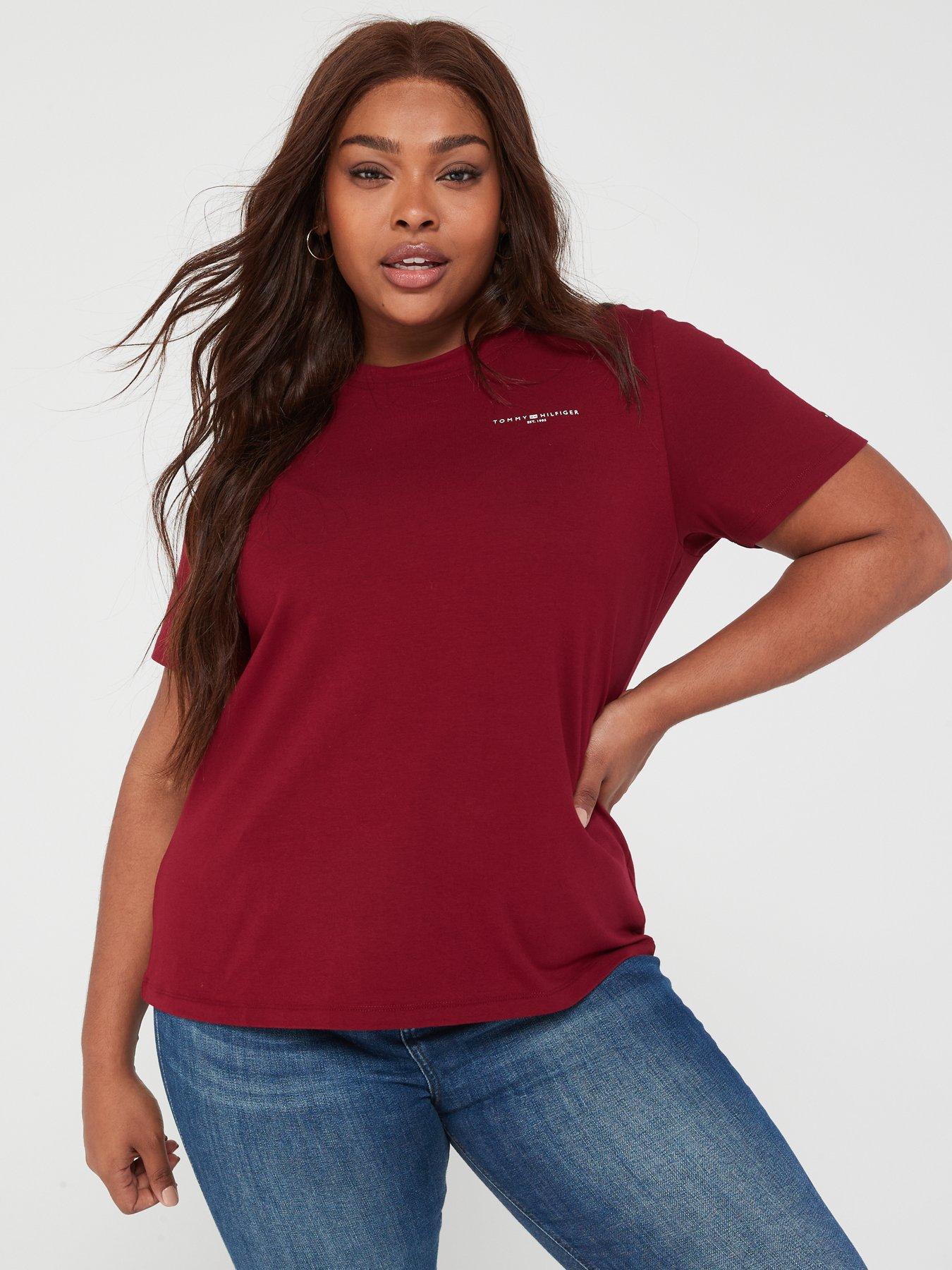 plus size tommy hilfiger t shirt