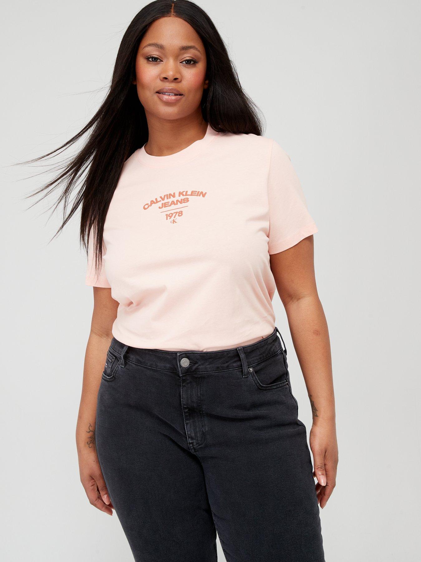 jeans Short Sleeve klein Ireland Tops | | | & Women Calvin t-shirts | Very