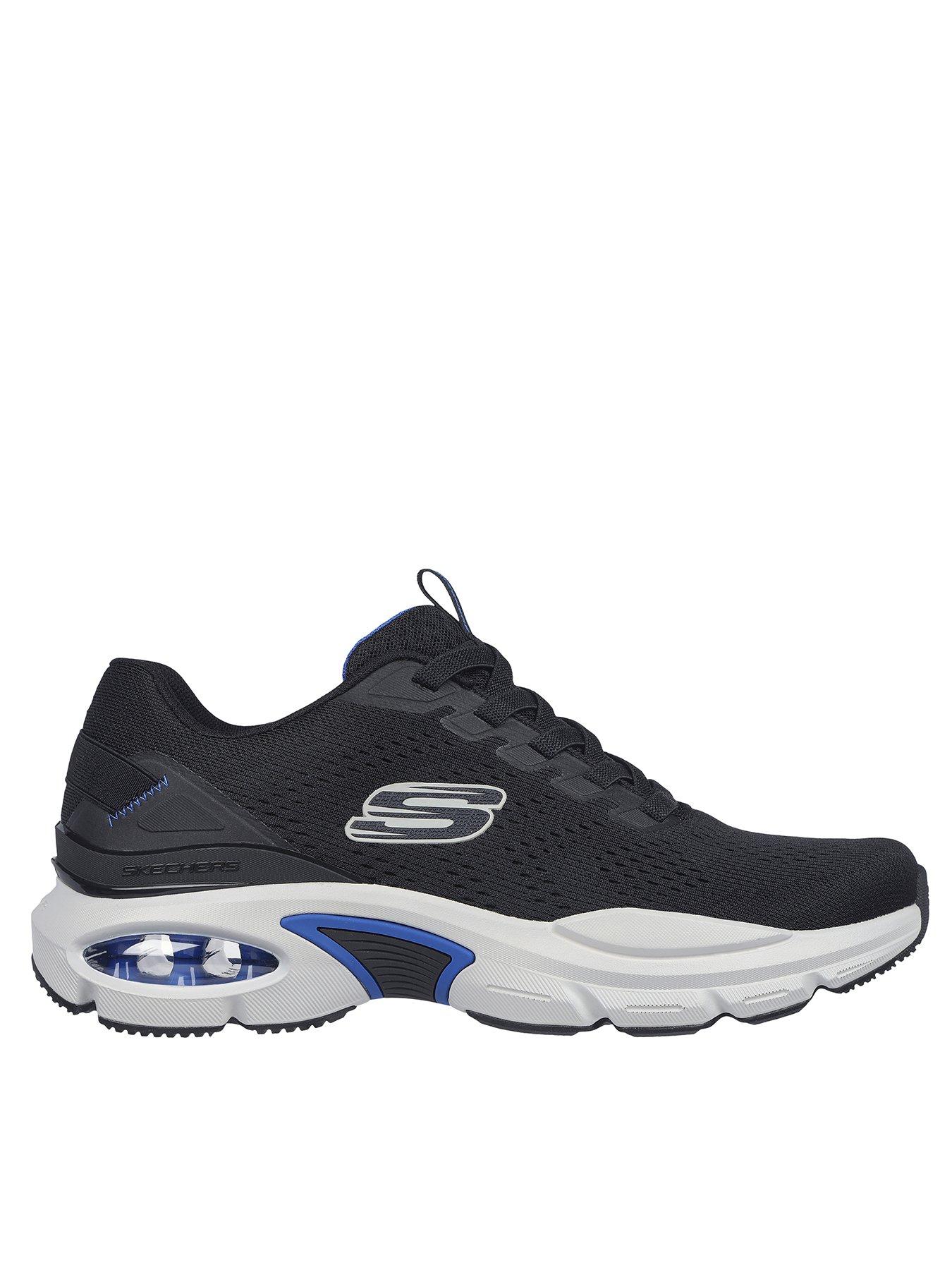 skechers-skech-air-ventura-lace-trainers-black