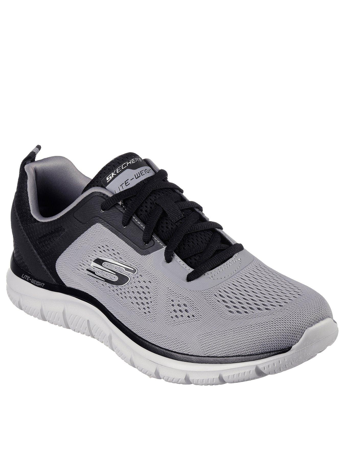 Men's skechers relaxed fit lite-weight memory foam hotsell walking trainers