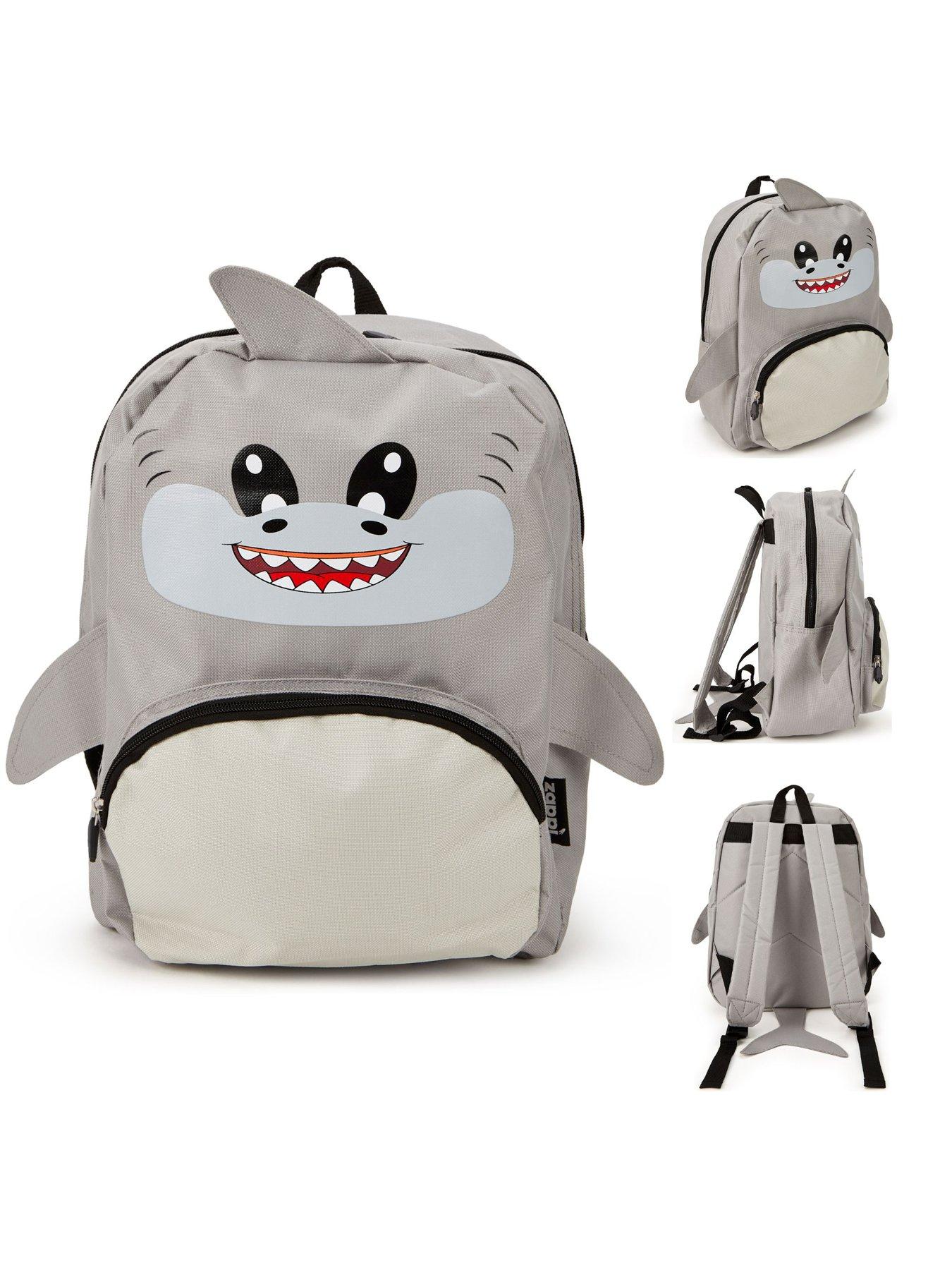 zappi-baby-animal-backpack-set-sharkstillFront