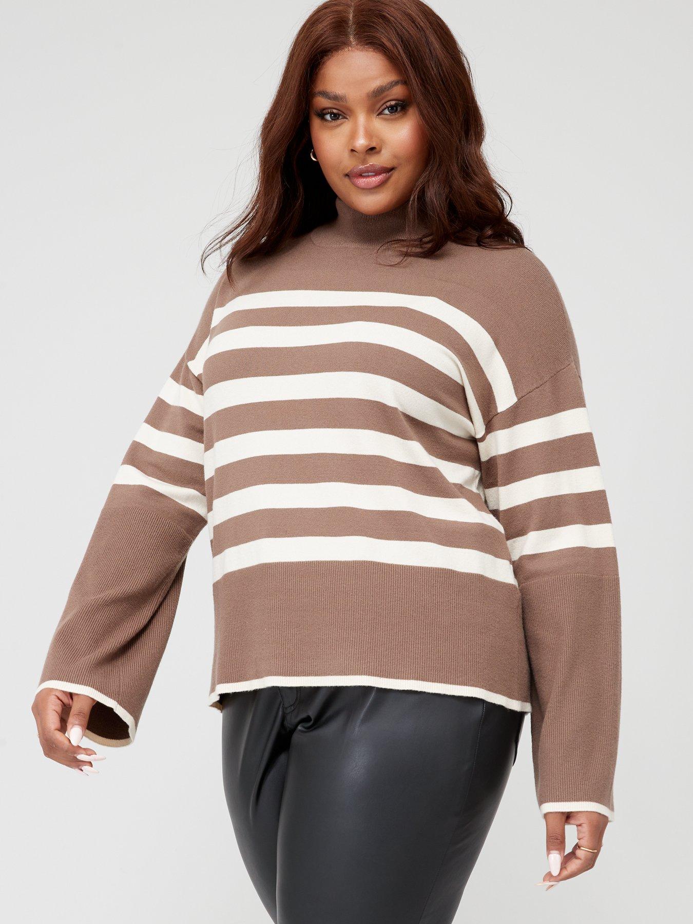 vero-moda-curve-curve-happiness-stripe-high-neck-jumper-browndetail