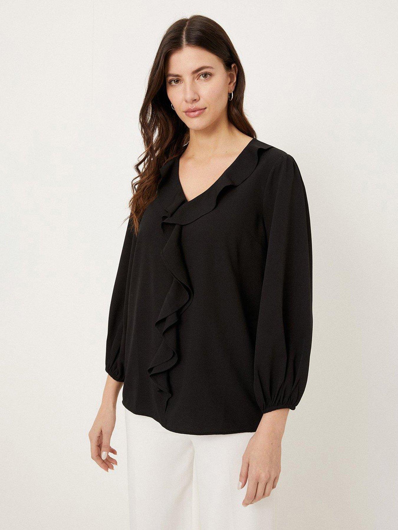 Wallis best sale chiffon tops