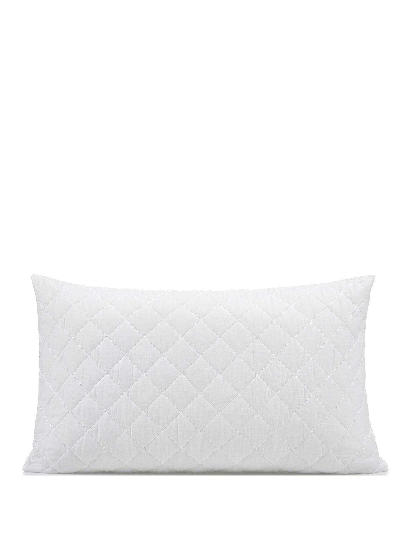 Image 1 of 2 of Very Home Hollowfibre Pillow Protector Pair - White