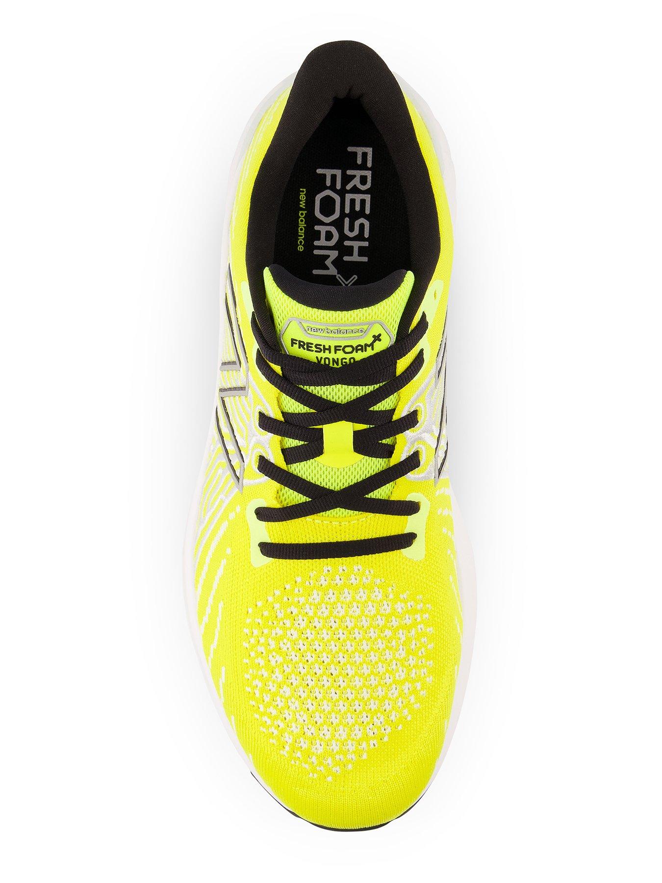 Mens yellow shop new balance shoes