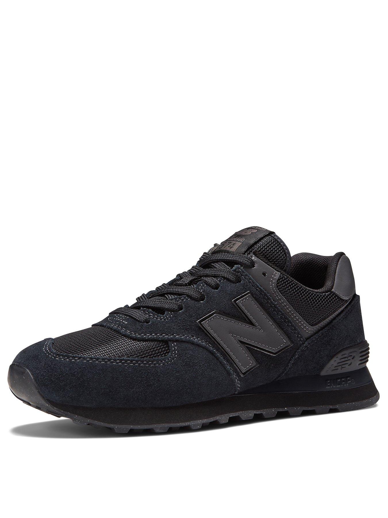 New balance 574 store full black