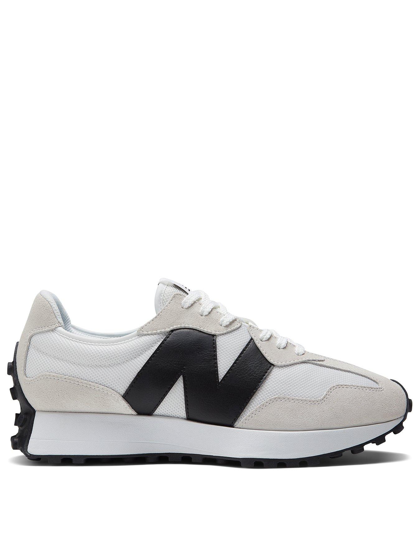 New Balance 327 Trainers - White/Black