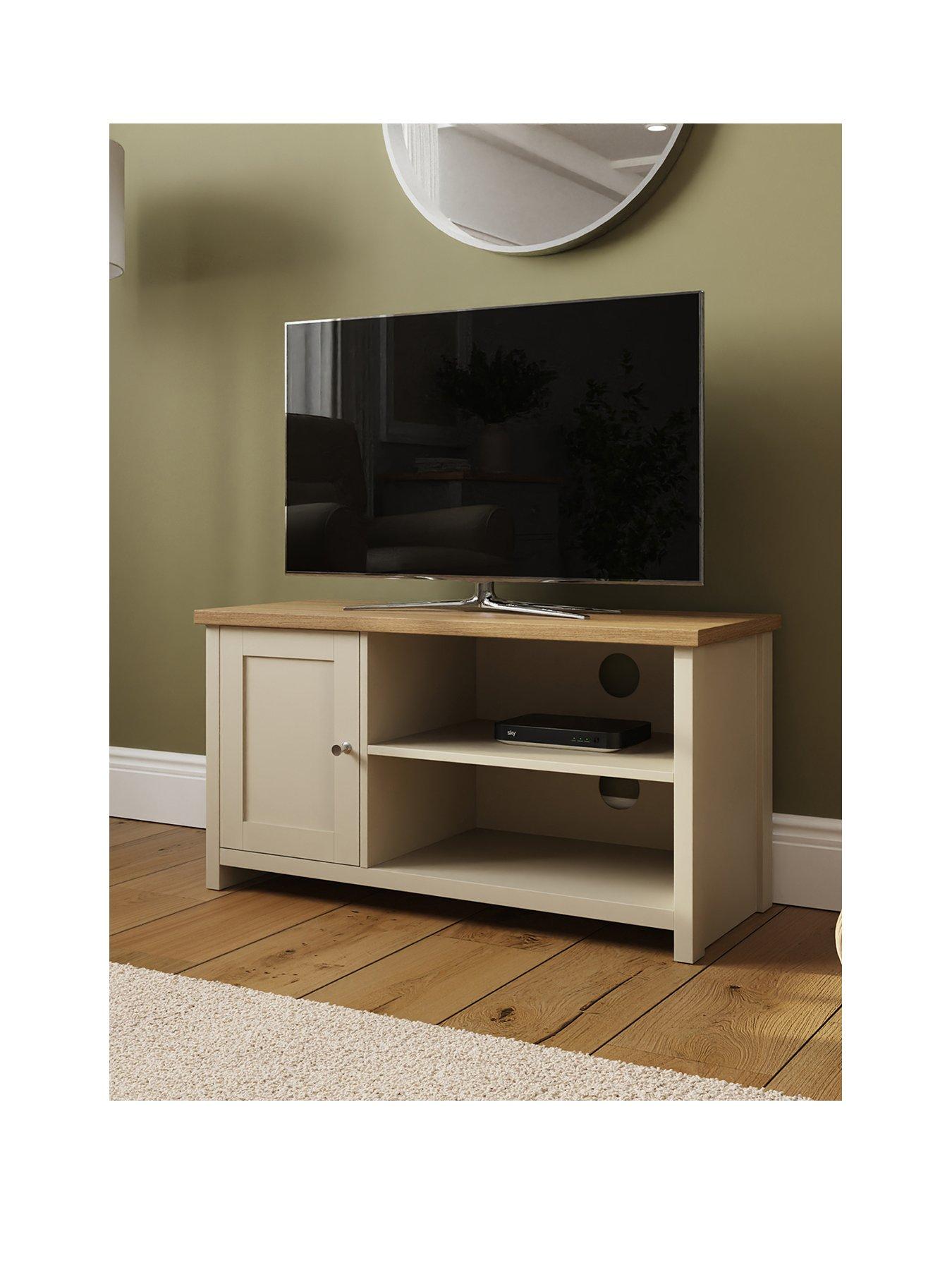 Image 2 of 7 of GFW Lancaster 1 Door Small TV&nbsp;Cabinet - fits up to 43 inch TV) -&nbsp;Cream