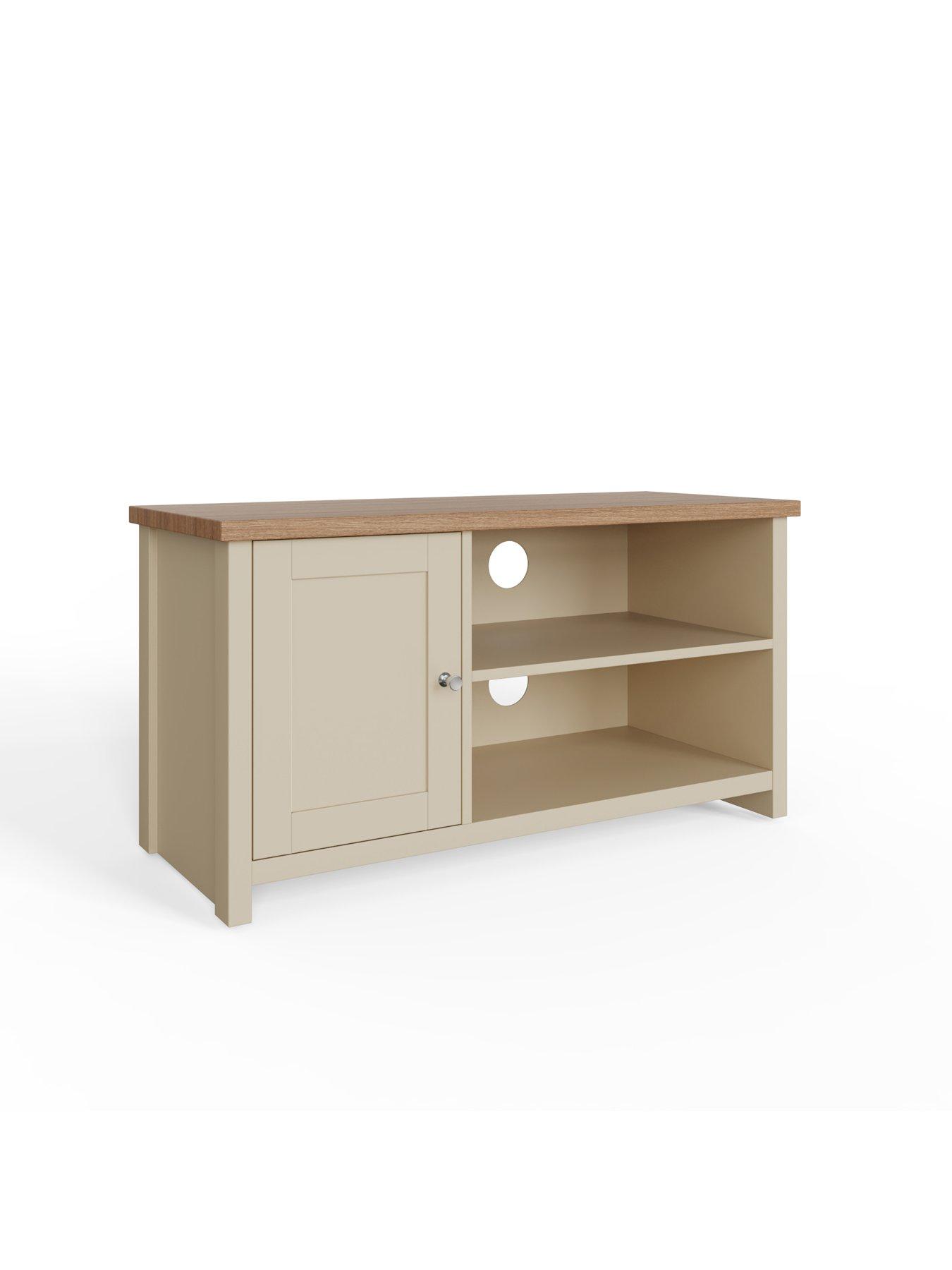 Image 3 of 7 of GFW Lancaster 1 Door Small TV&nbsp;Cabinet - fits up to 43 inch TV) -&nbsp;Cream