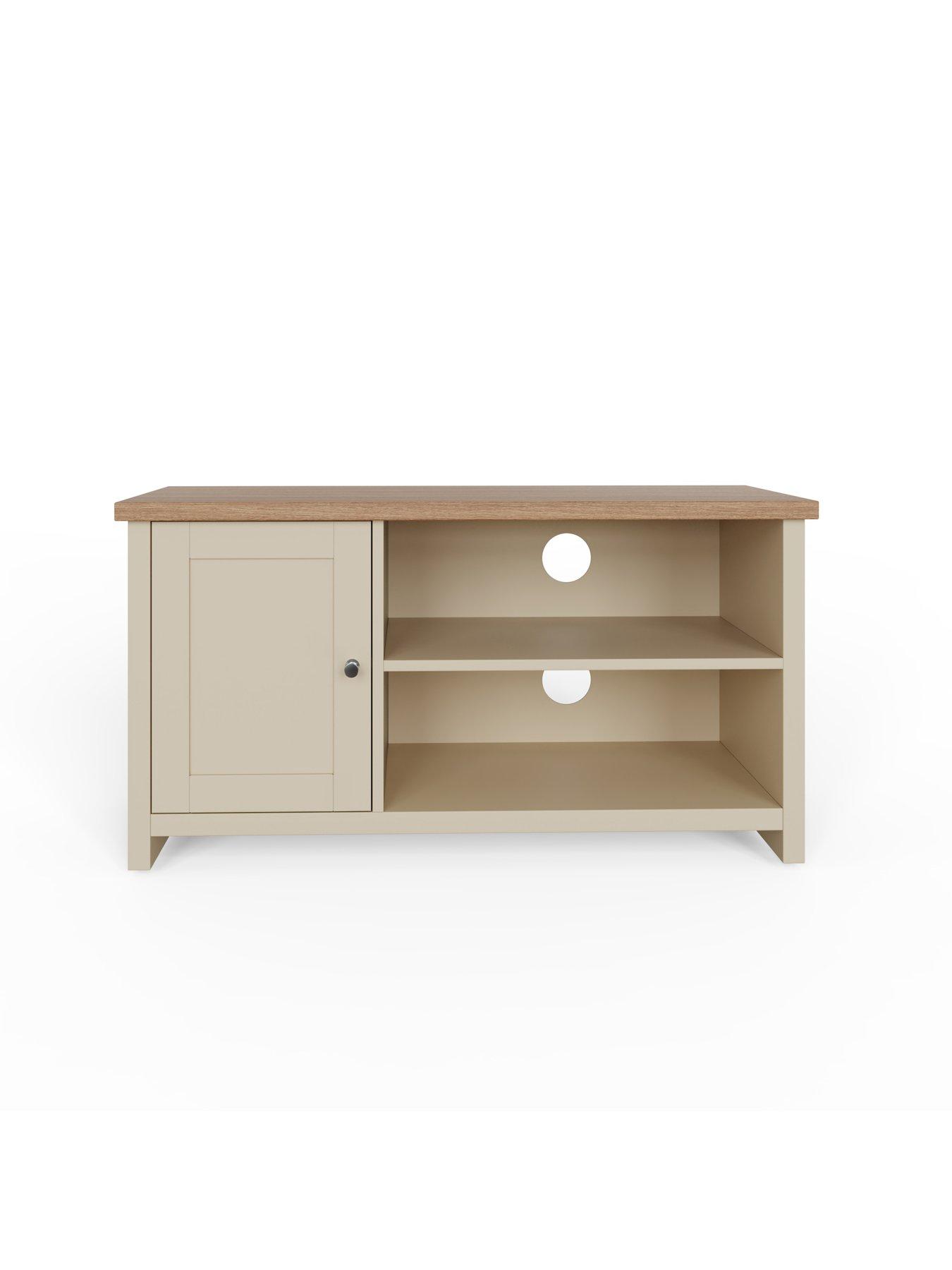 Image 4 of 7 of GFW Lancaster 1 Door Small TV&nbsp;Cabinet - fits up to 43 inch TV) -&nbsp;Cream