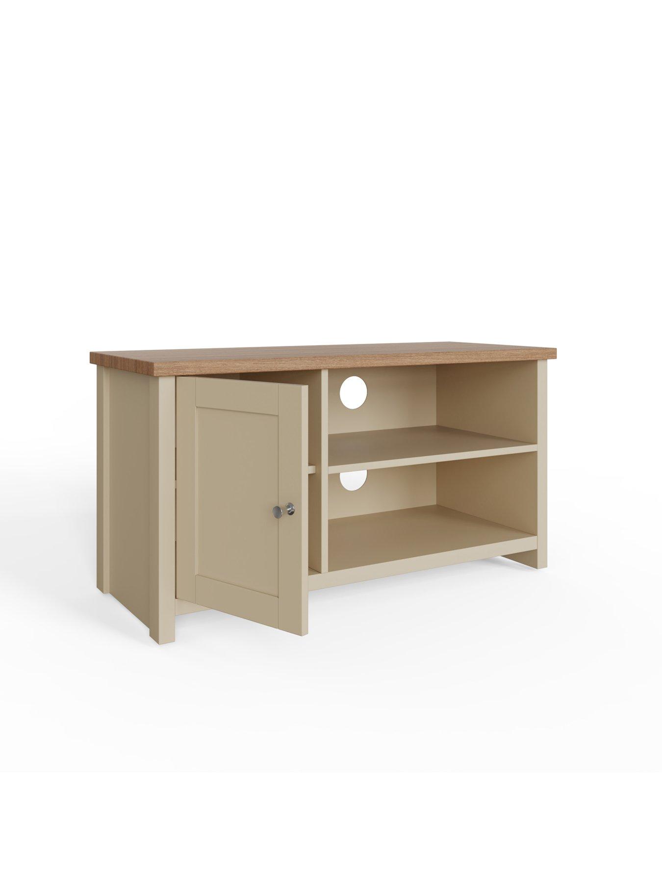 Image 5 of 7 of GFW Lancaster 1 Door Small TV&nbsp;Cabinet - fits up to 43 inch TV) -&nbsp;Cream