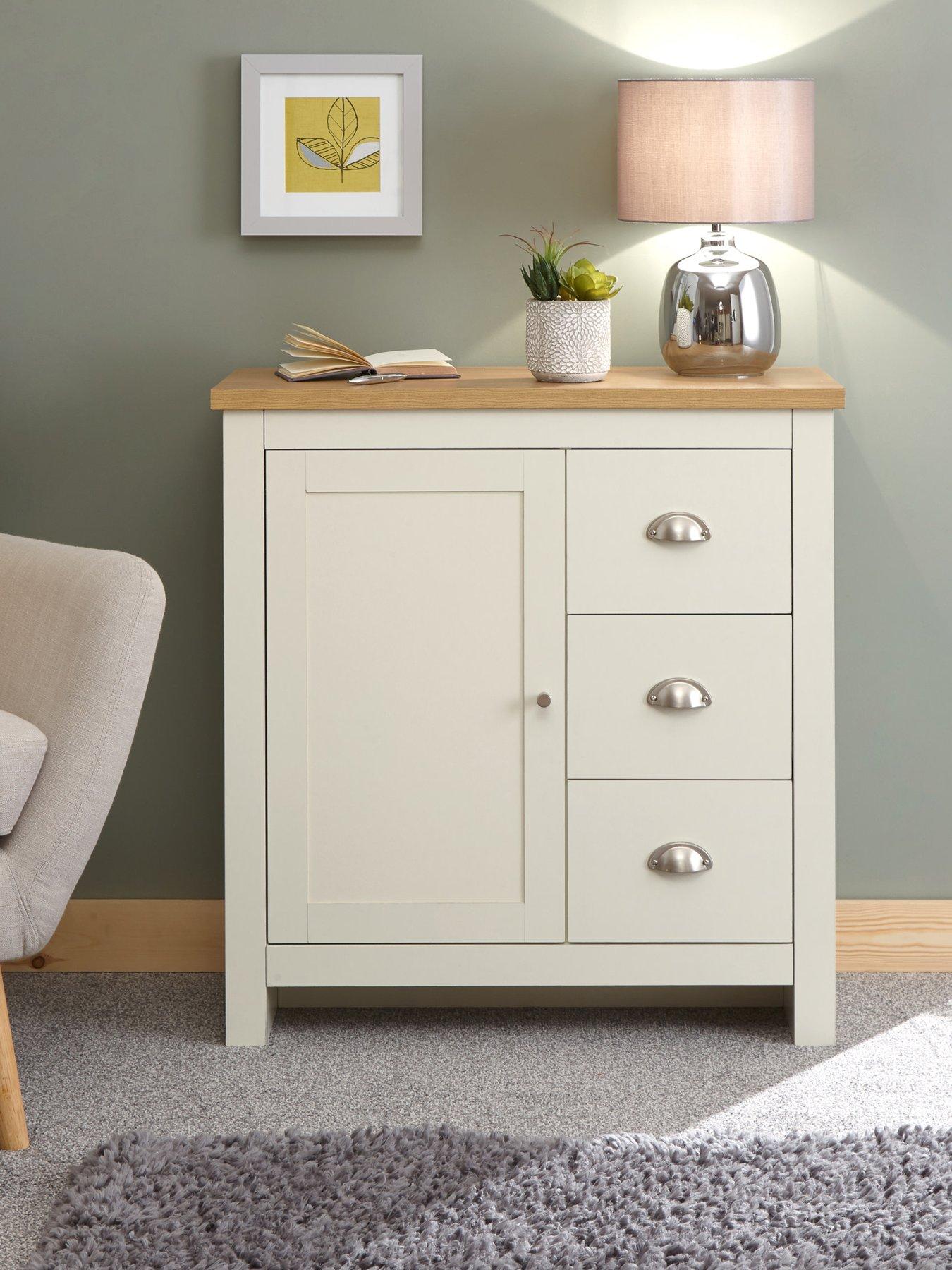 Image 1 of 5 of GFW Lancaster 1 Door, 3 Drawer Multi Unit - Cream