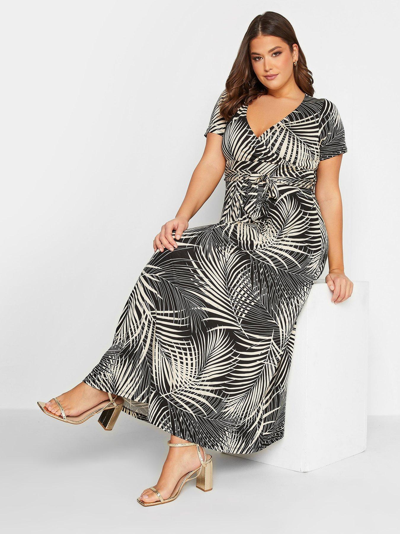 yours-wrap-front-dress-mono