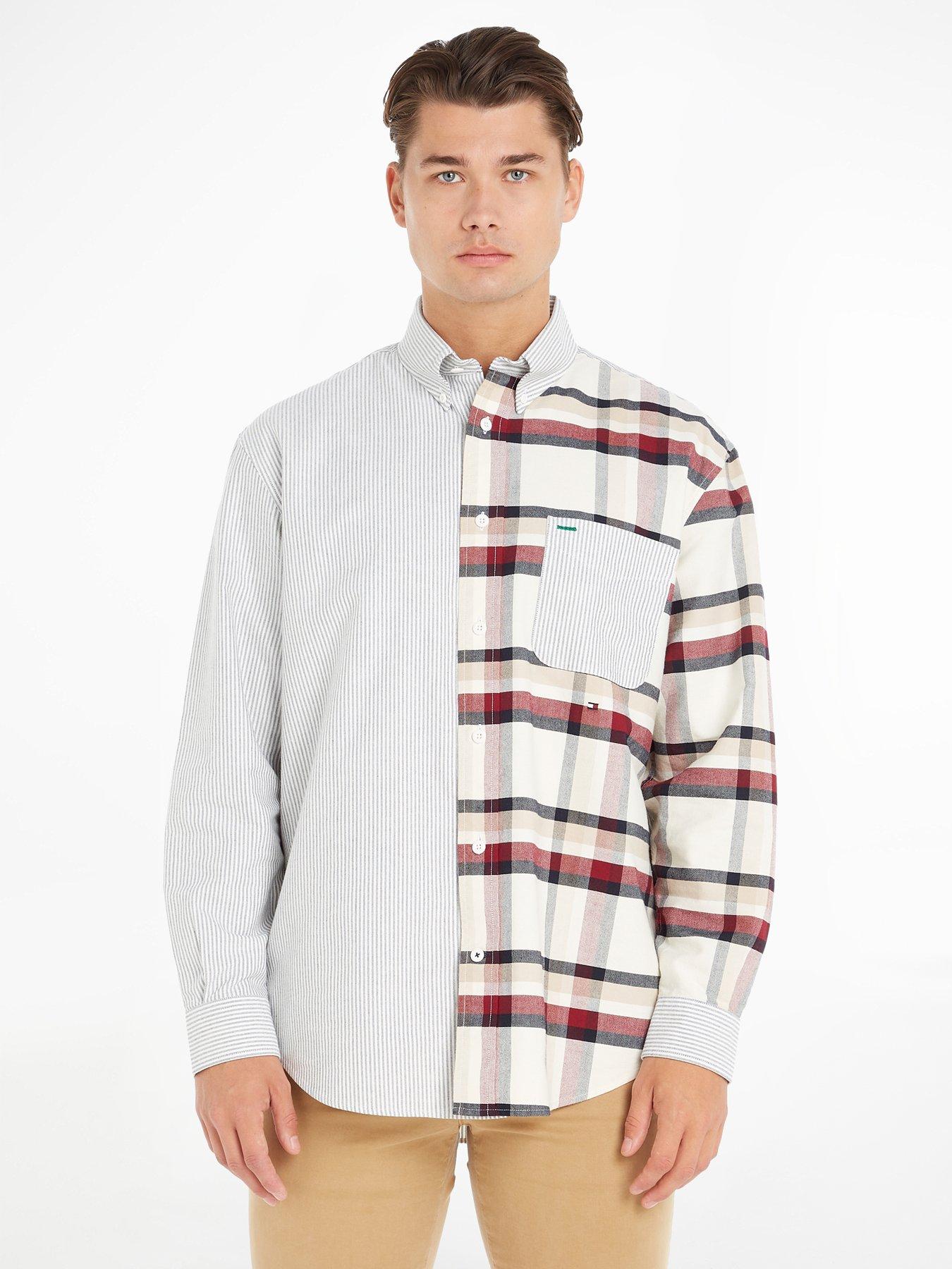 tommy-hilfiger-global-stp-check-blocking-shirt-white