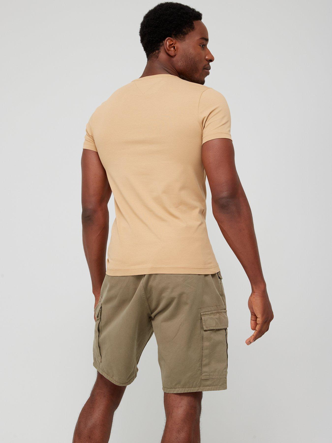 tommy-hilfiger-stretch-slim-fit-tee-tanstillFront