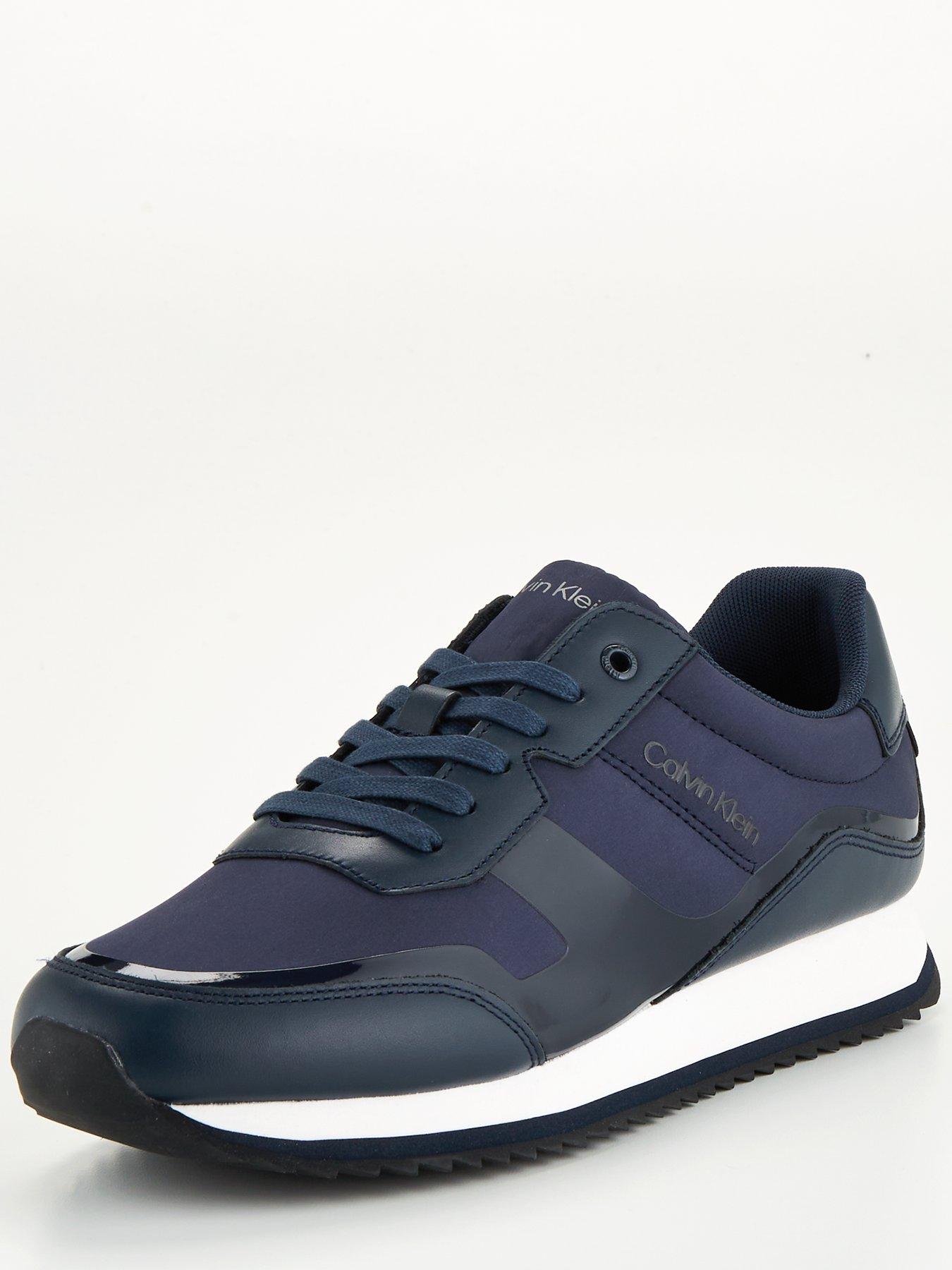 Navy blue cheap calvin klein shoes