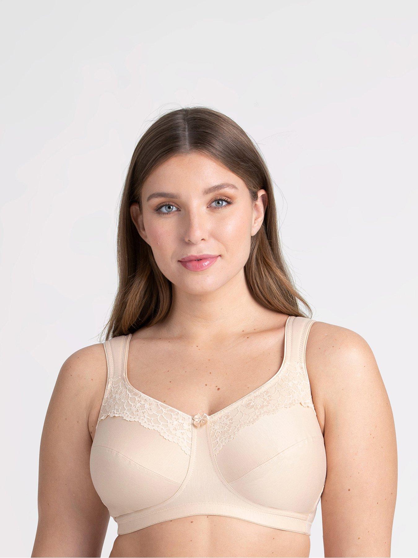 Miss Mary Of Sweden Cotton Now Minimizer Non Wired Bra