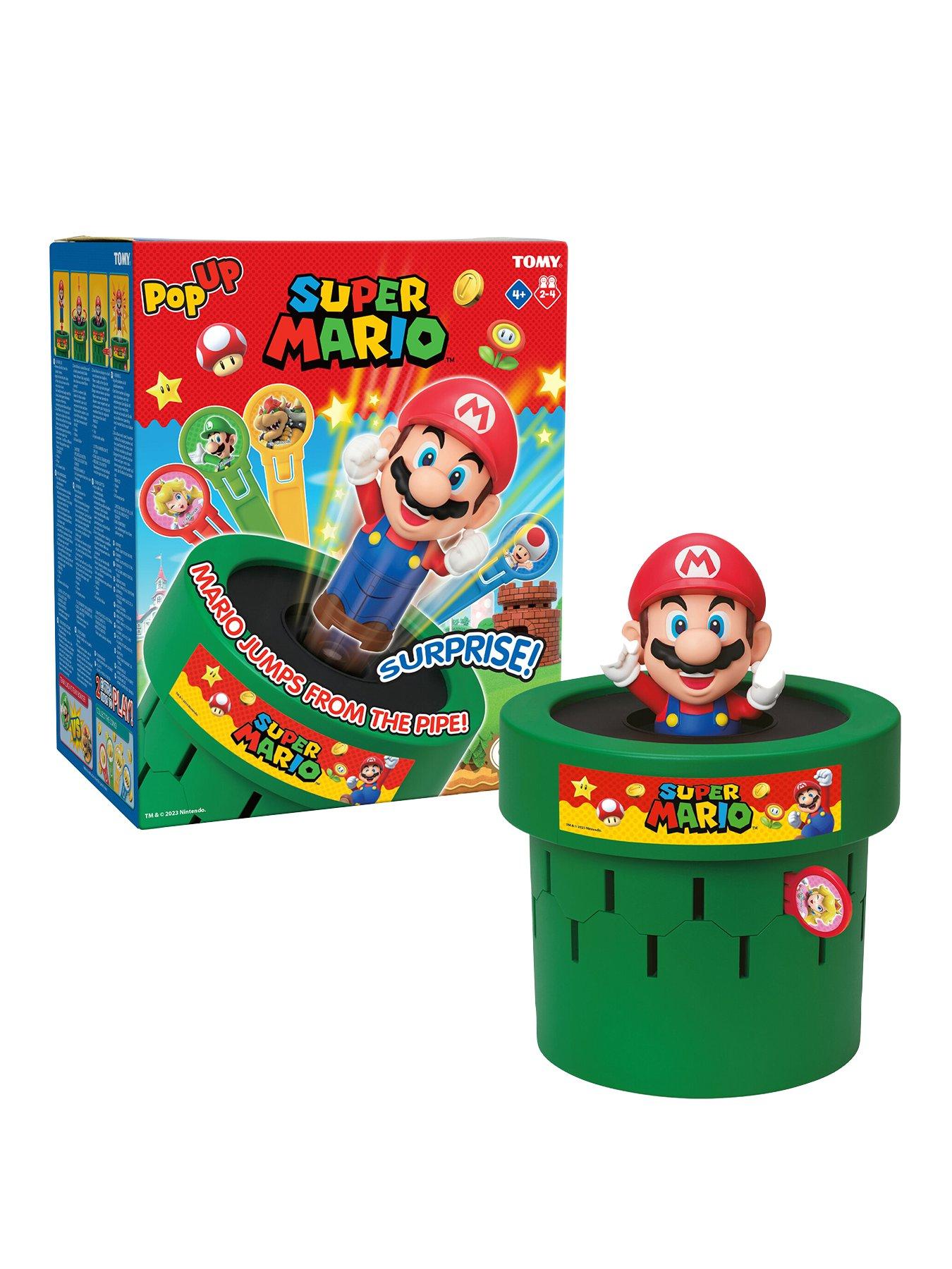 EPOCH Super Mario Adventure Game DX - Tabletop Skill and Action Game with  Collectible Action Figures