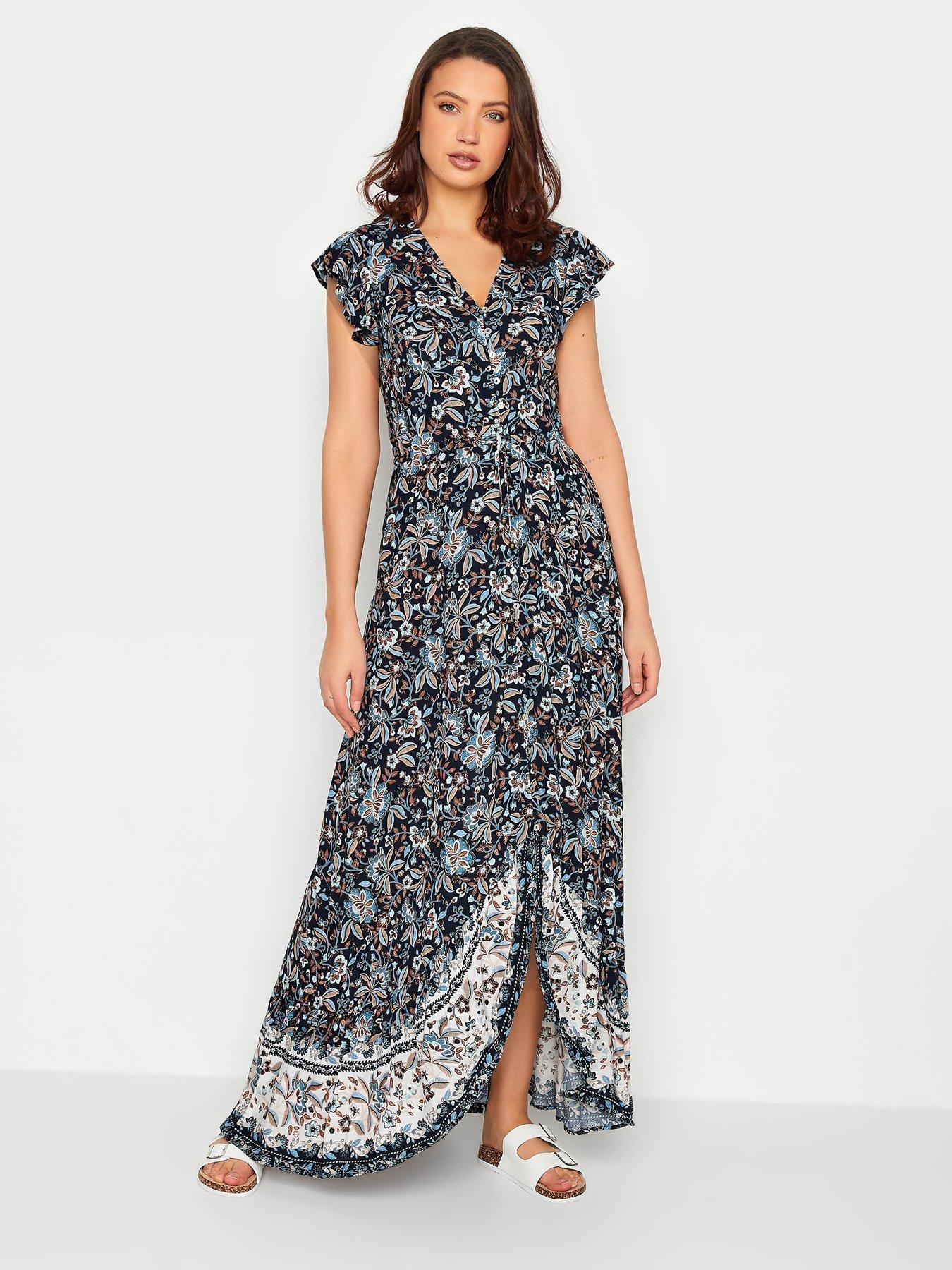 long-tall-sally-long-tall-sally-navy-floral-border-maxi-dressfront